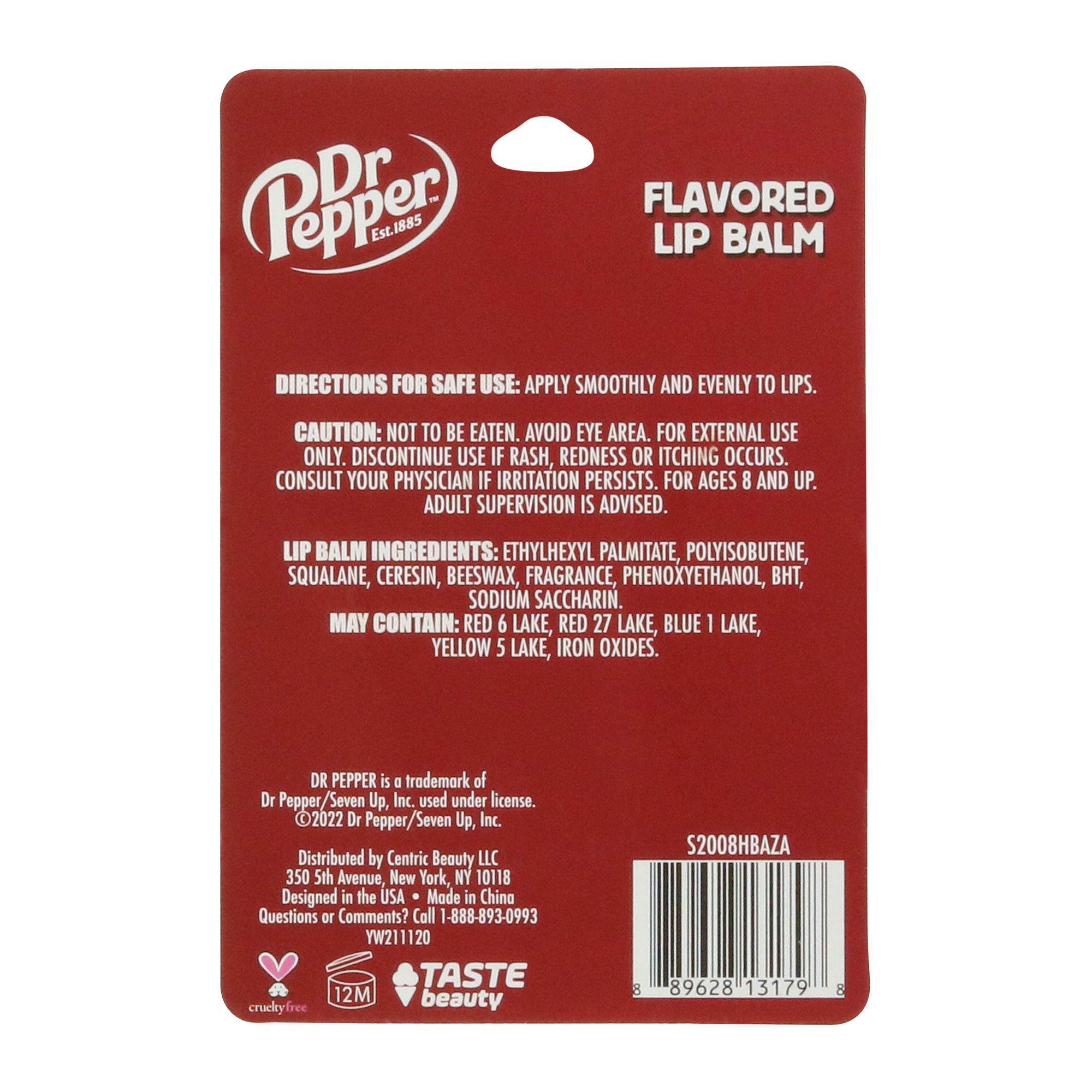 Dr. Pepper™ Flavored Lip Balm 0.18oz