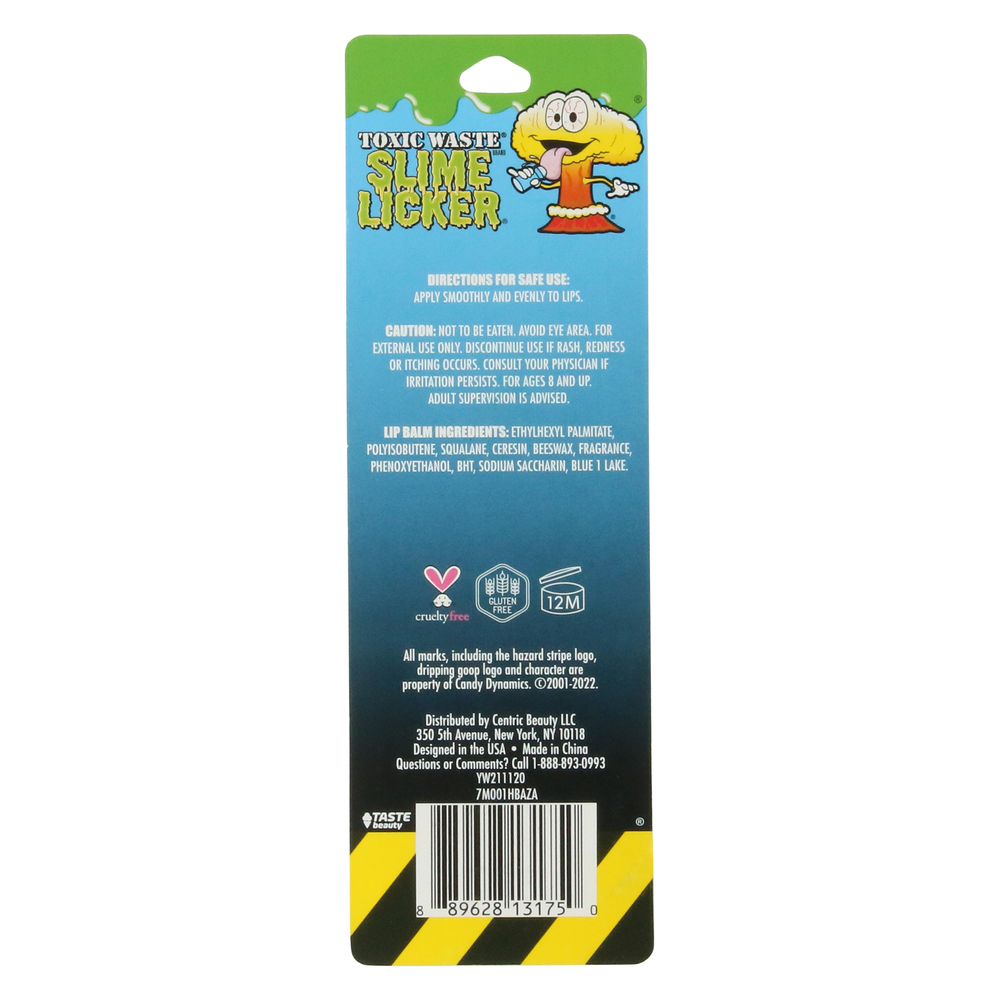 Toxic Waste™ Slime Licker Flavored Lip Balm 0.67oz