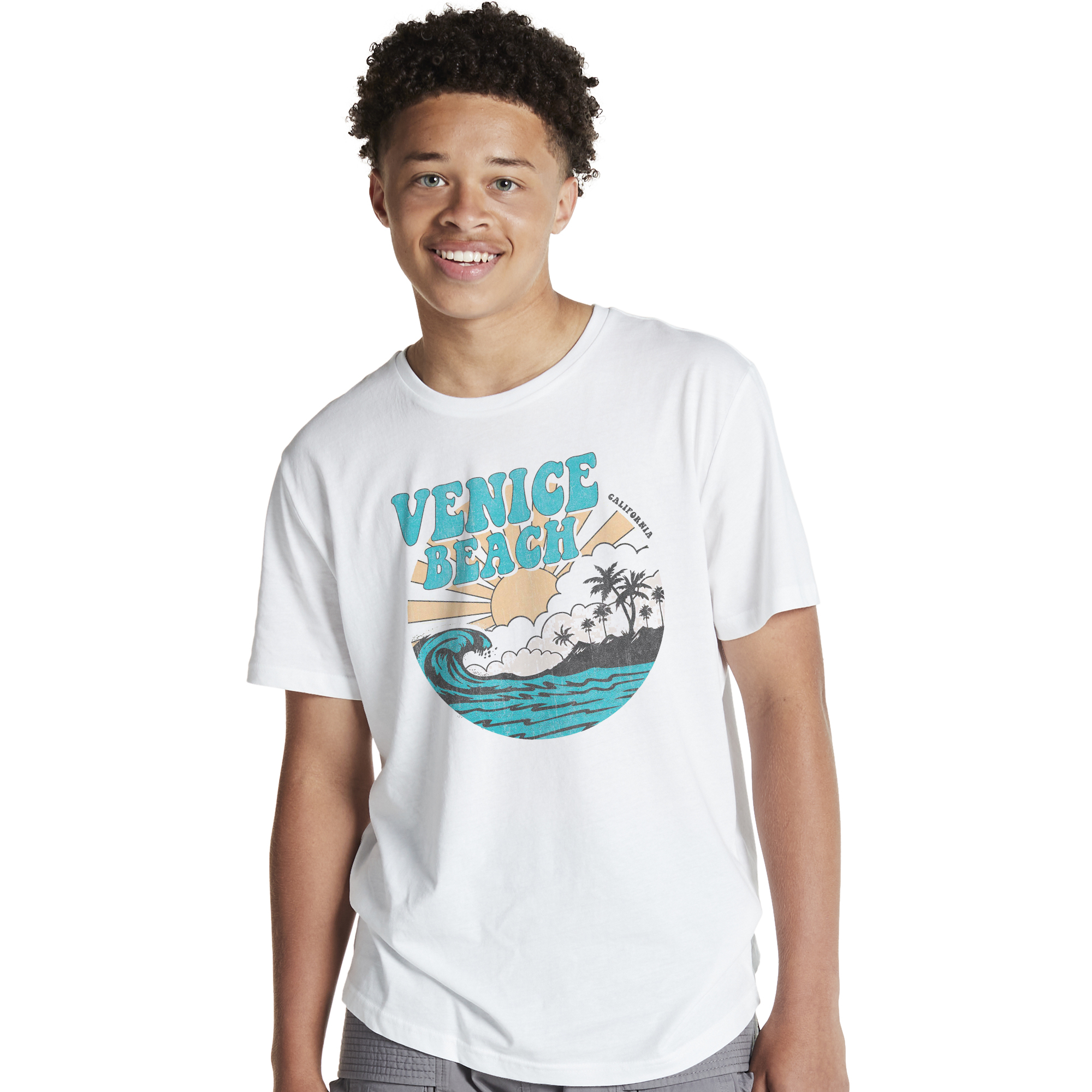 Retro 'Venice Beach, California' Graphic Tee