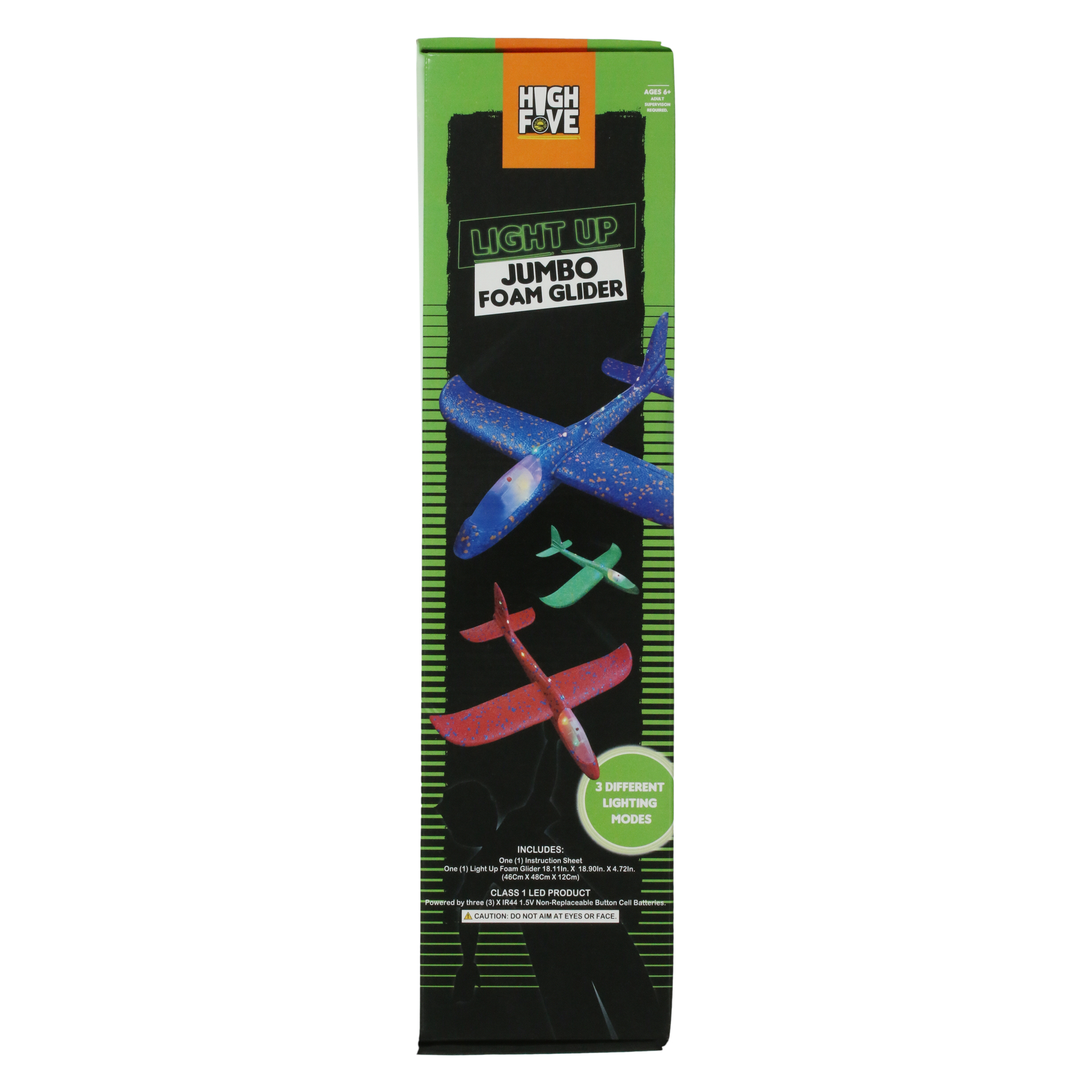 Light-Up Jumbo Foam Glider Plane