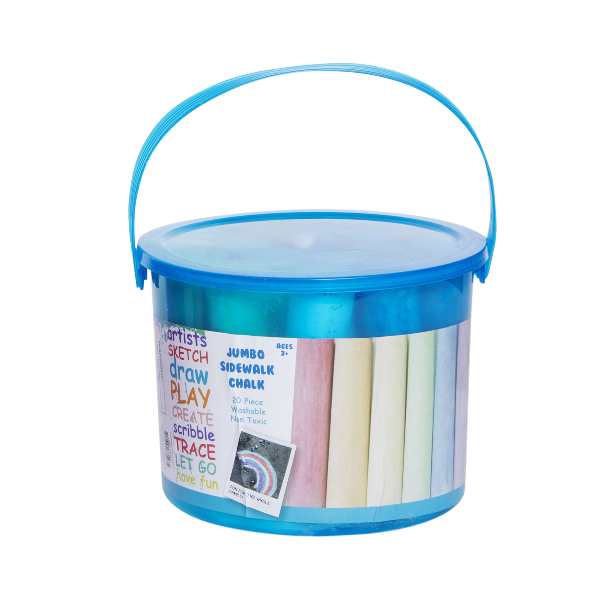20-Piece Chalk Bucket