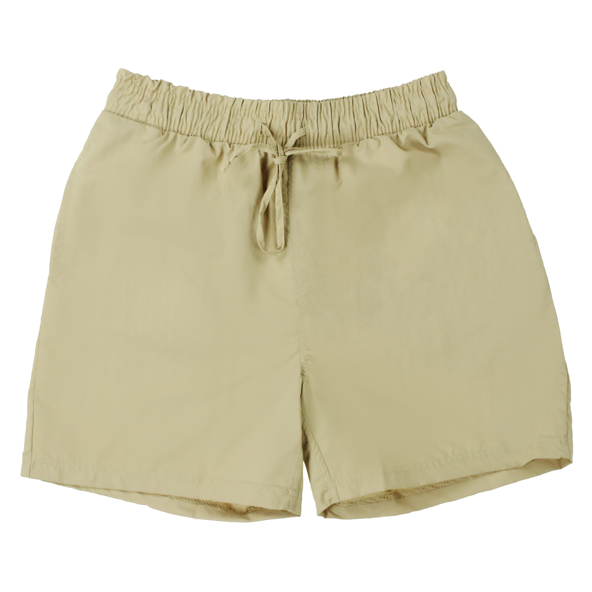 Black Water Repellent Nylon Shorts
