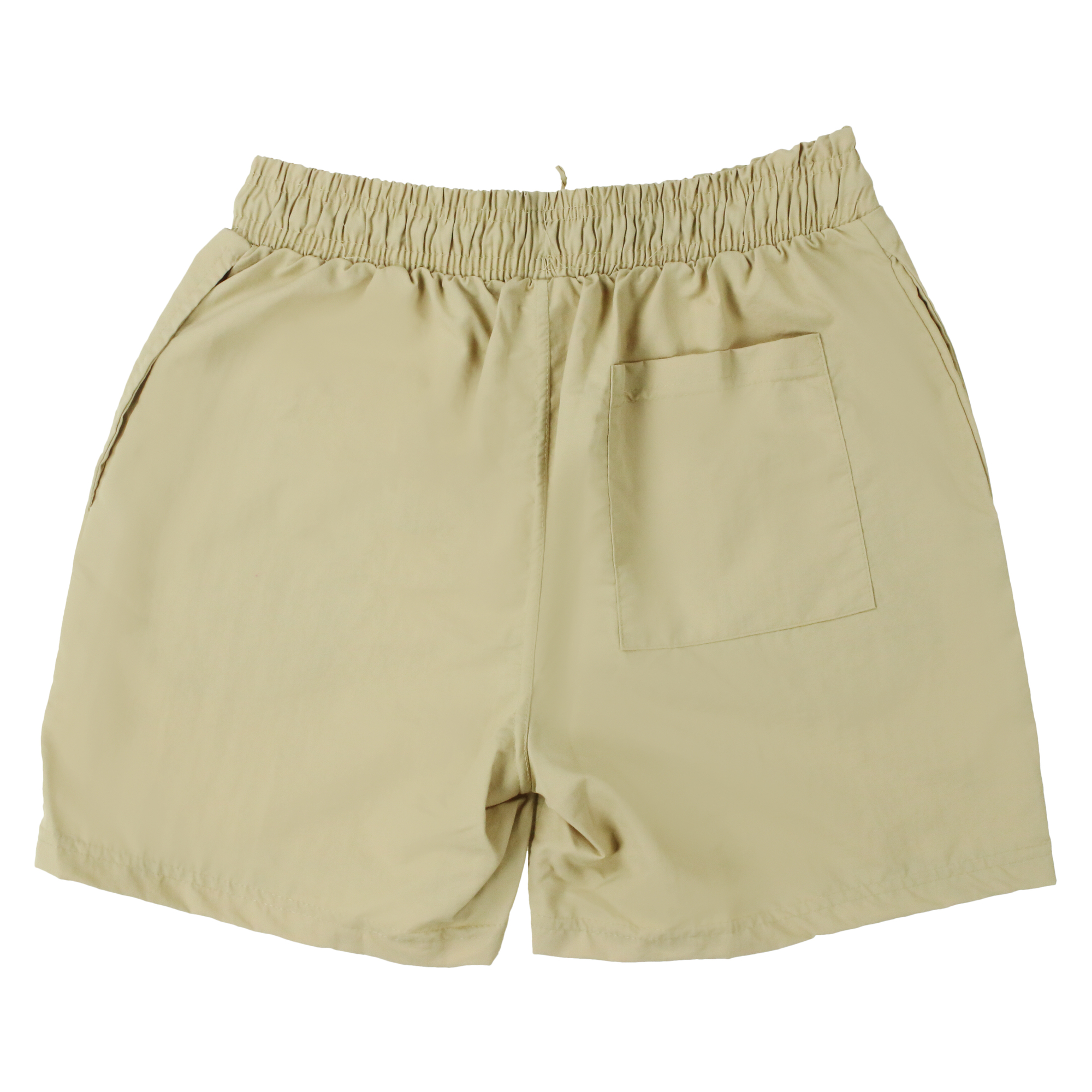 Black Water Repellent Nylon Shorts