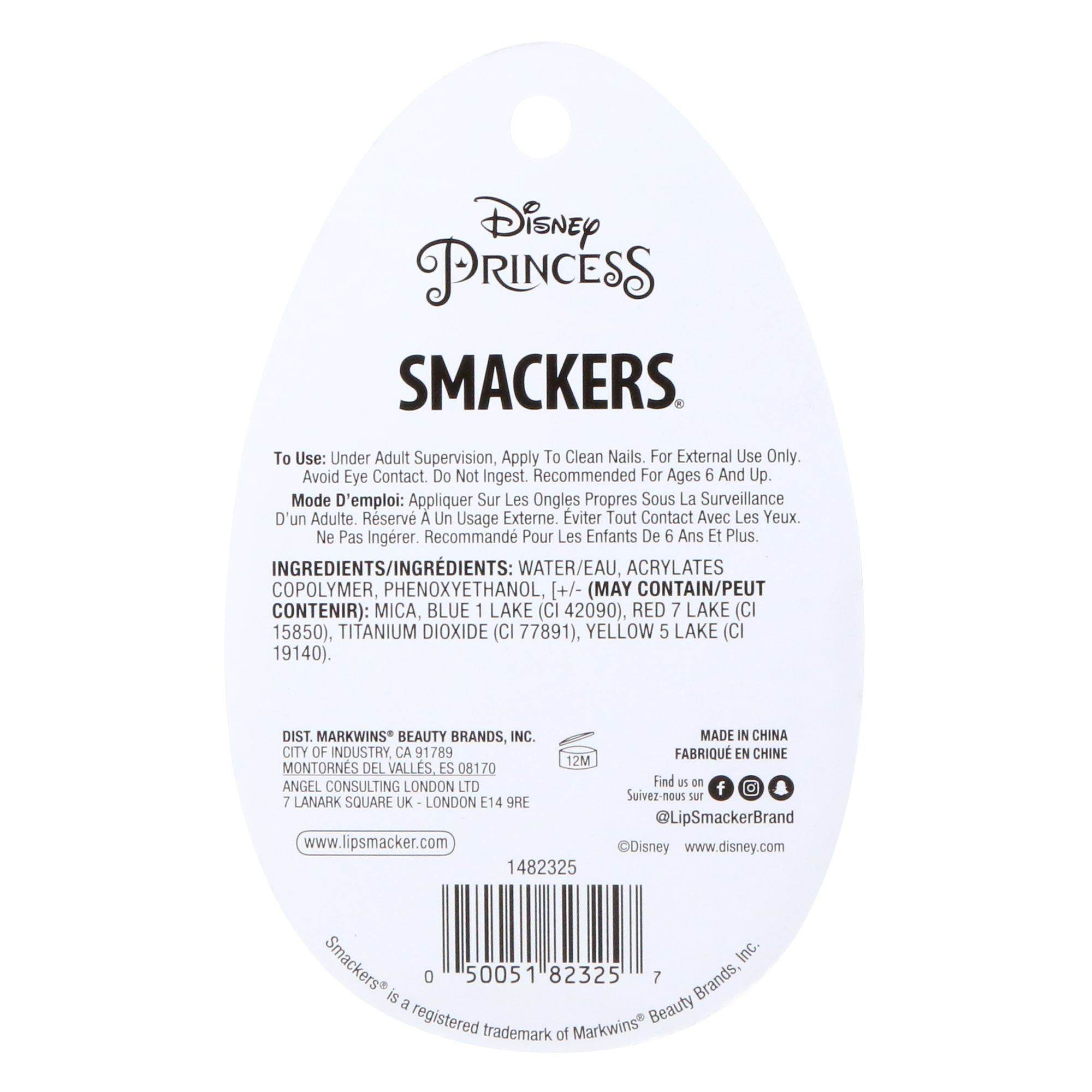 Disney Princess™ Smackers® Nail Polish Trio