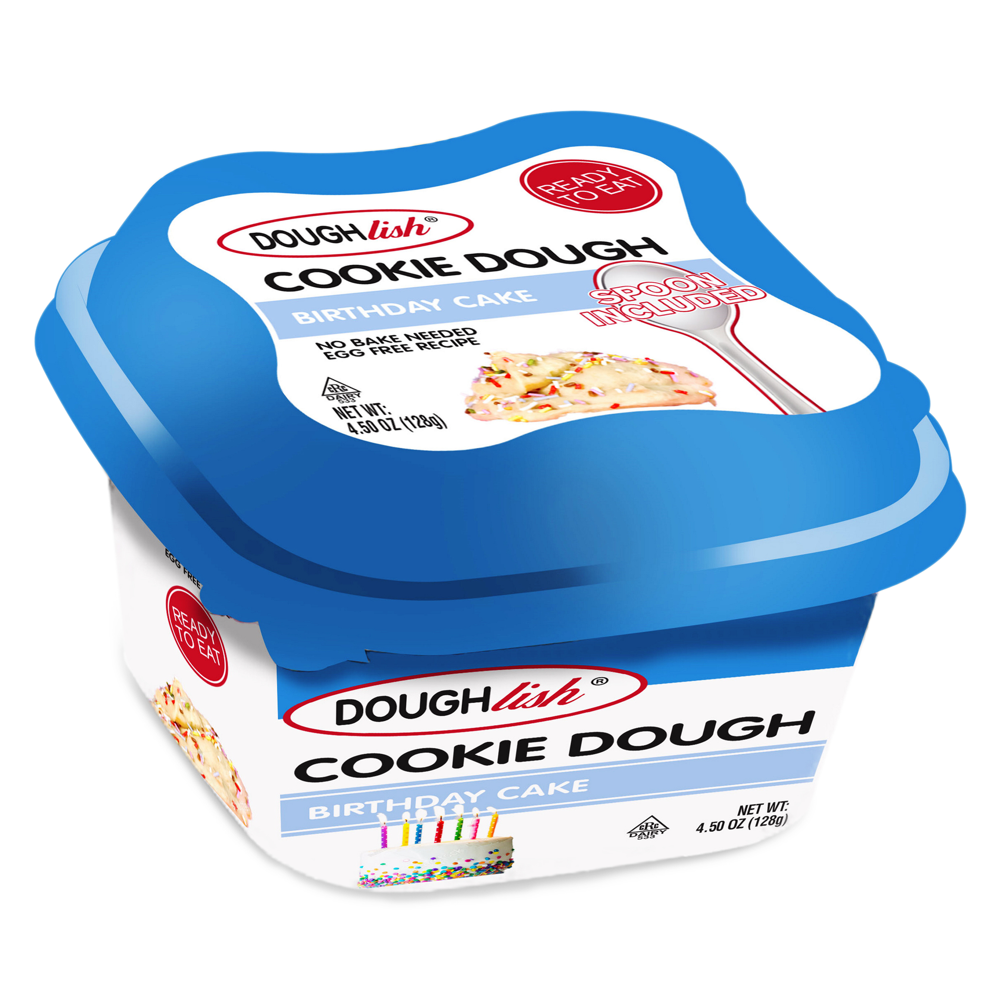 Doughlish® Edible Cookie Dough - Birthday Cake 4.5oz