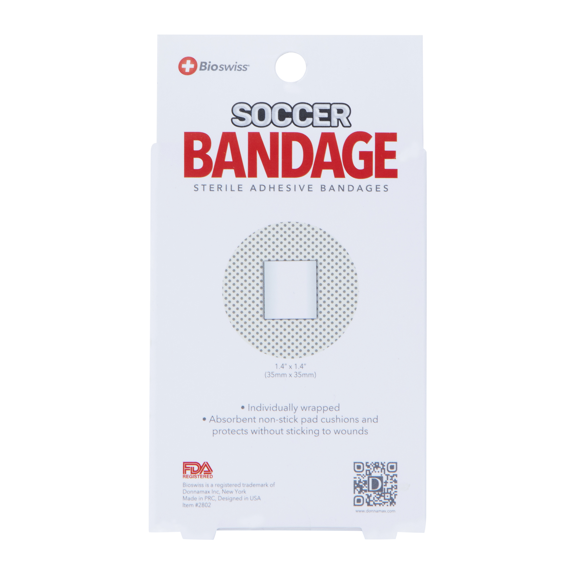 Bioswiss® Soccer Bandages 24-Count