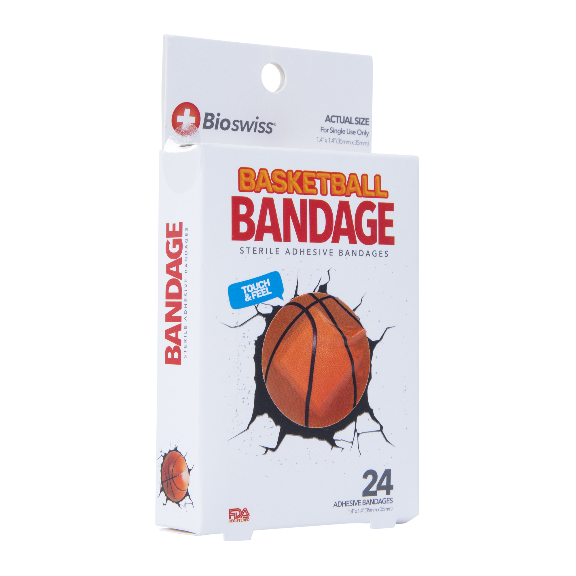 Bioswiss® Basketball Bandages 24-Count