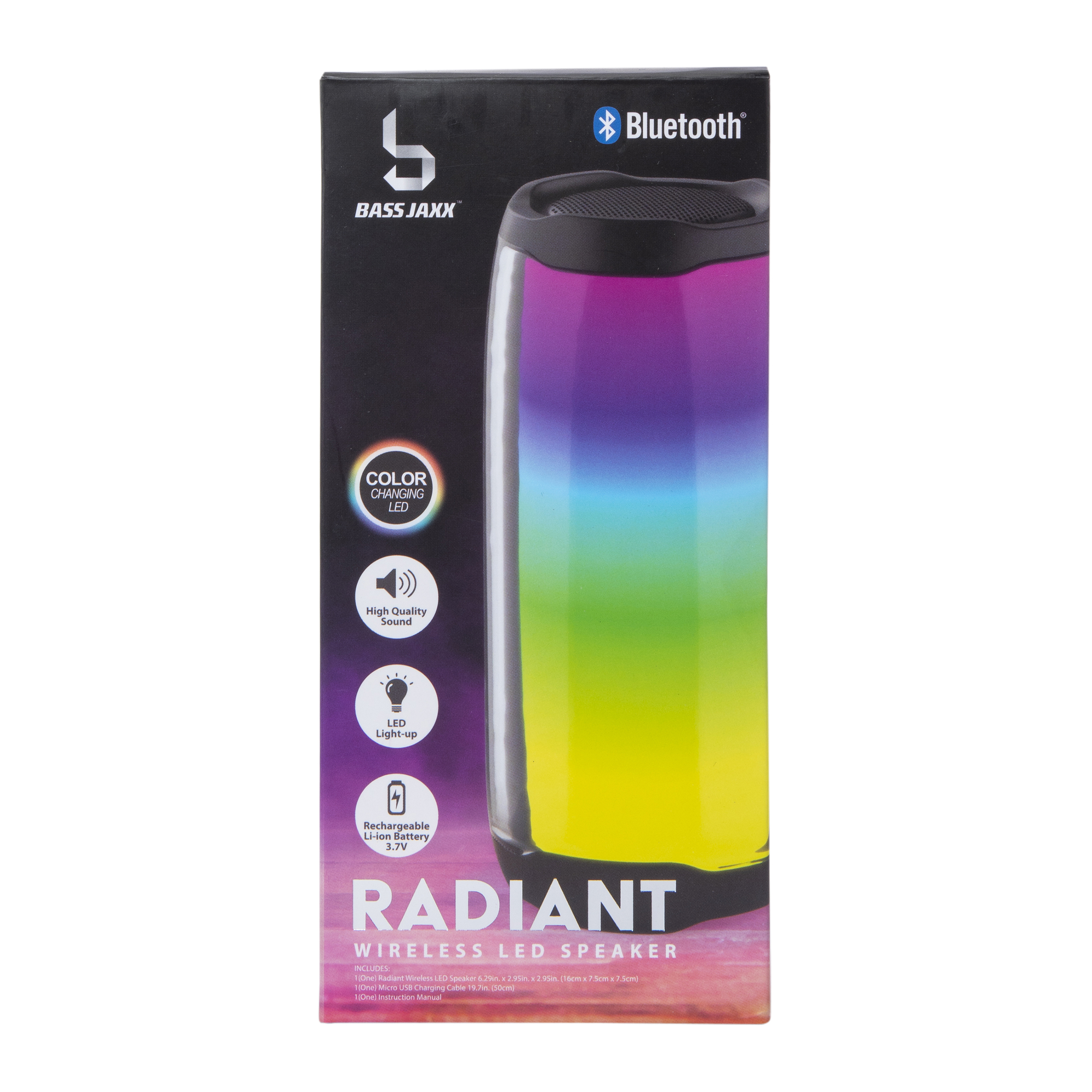 Radiant Wireless Bluetooth® LED Speaker