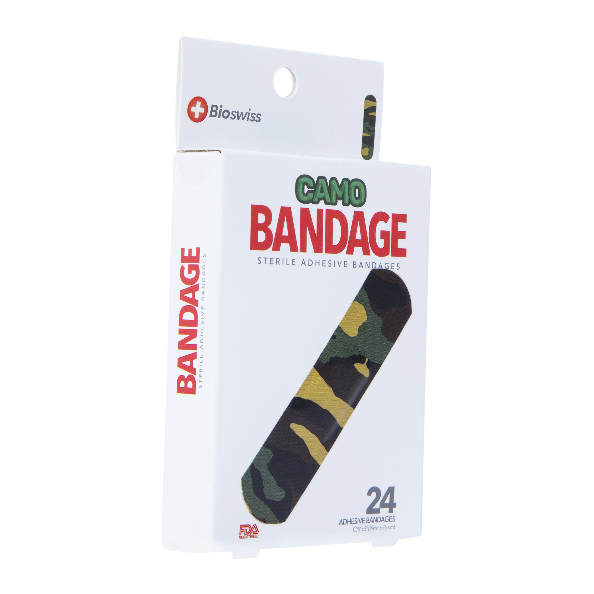 Bioswiss® Camo Bandages 24-Count