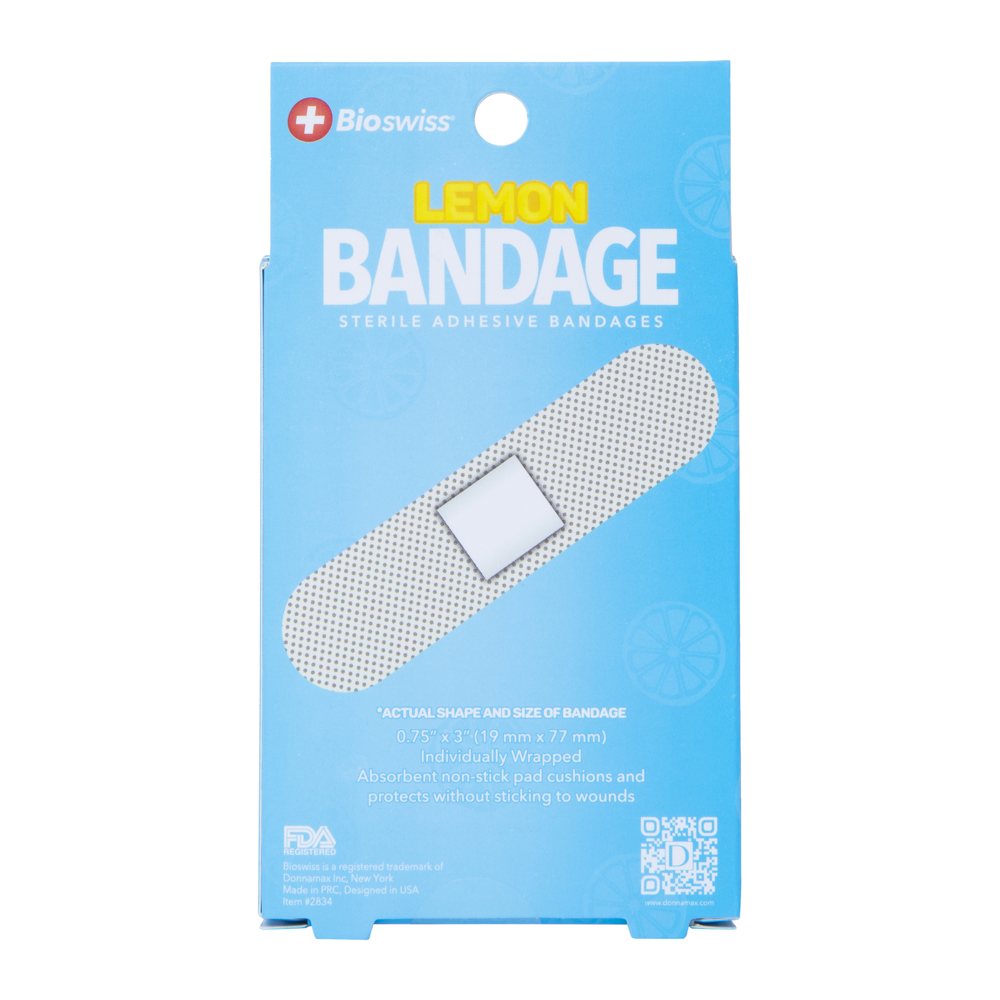 Bioswiss® Lemon Bandages 24-Count