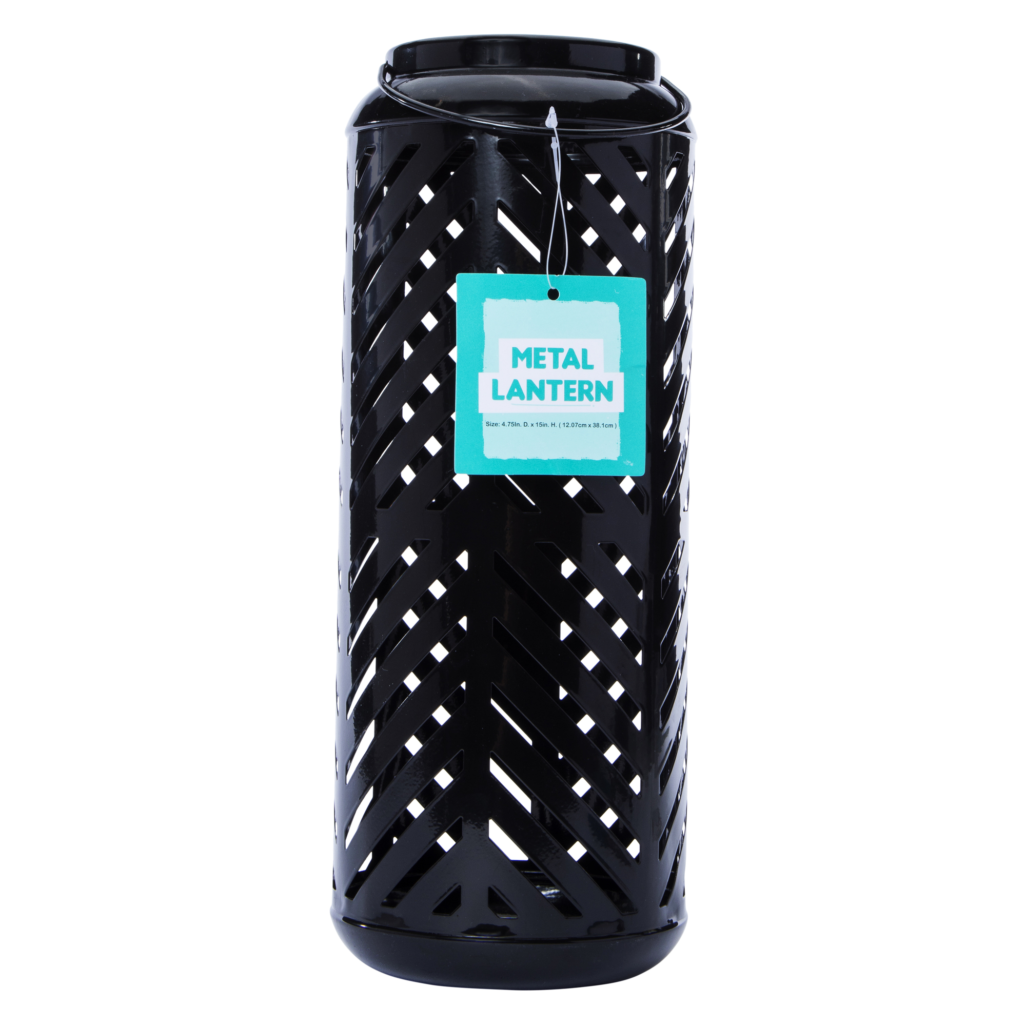 Metal Cut-Out Lantern