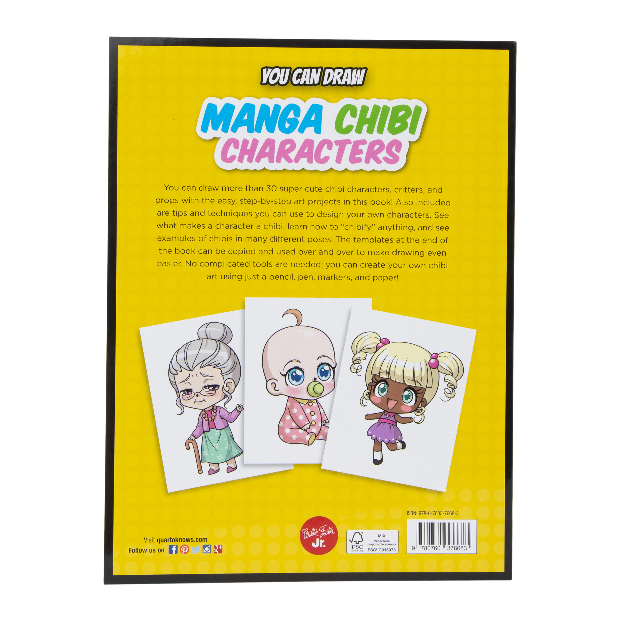 You Can Draw Manga Chibi Characters Book