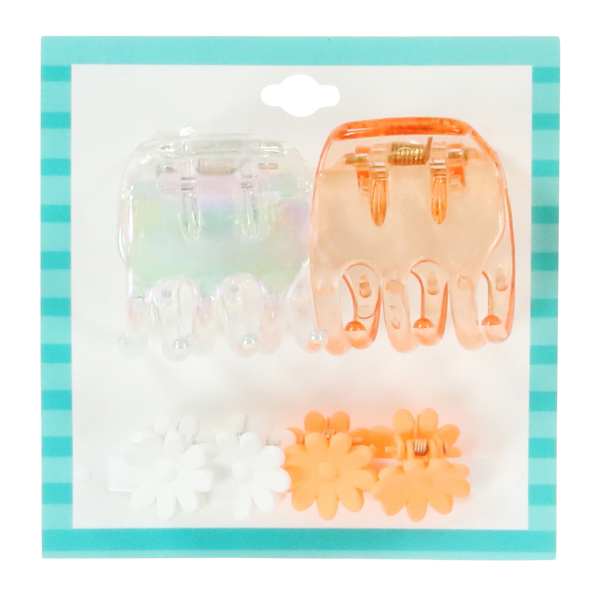 Festival Fun 6-Piece Hair Claw Set