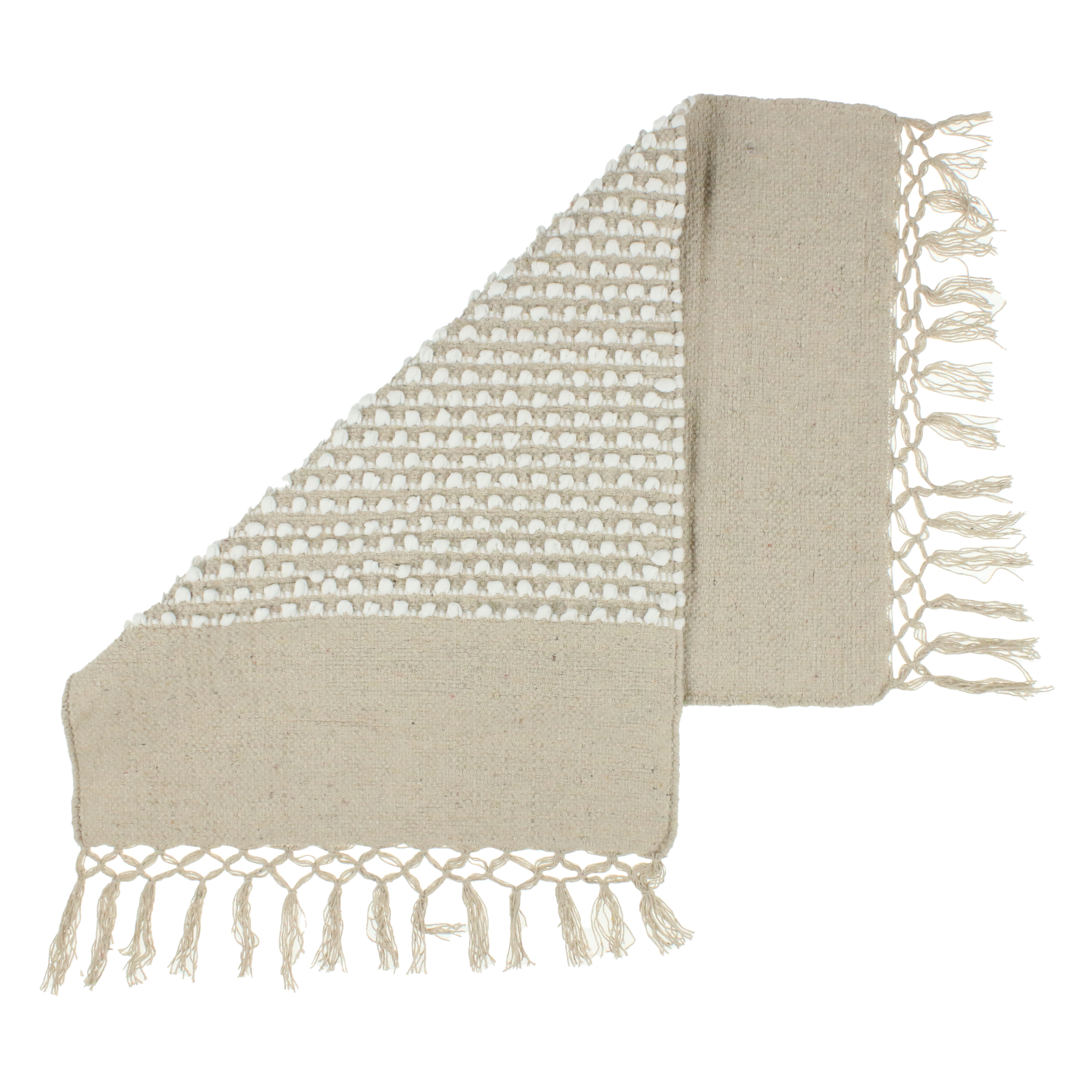Woven Fringe Rug 2ft x 3ft