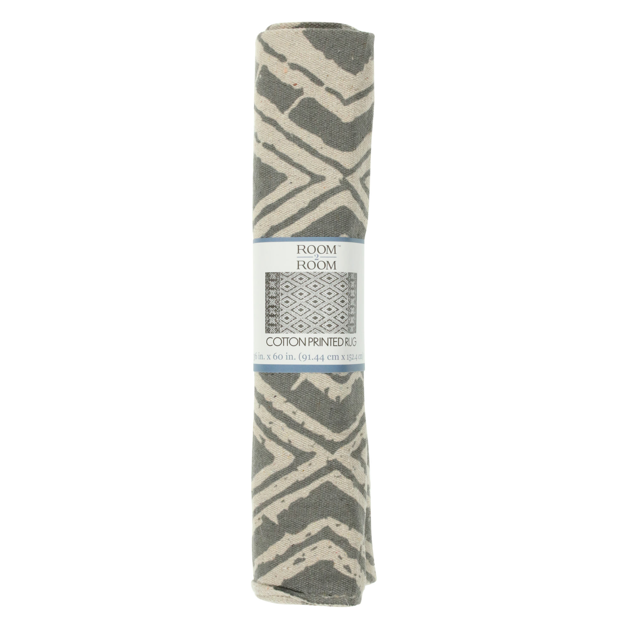 Cotton Printed Rug 3' x 5