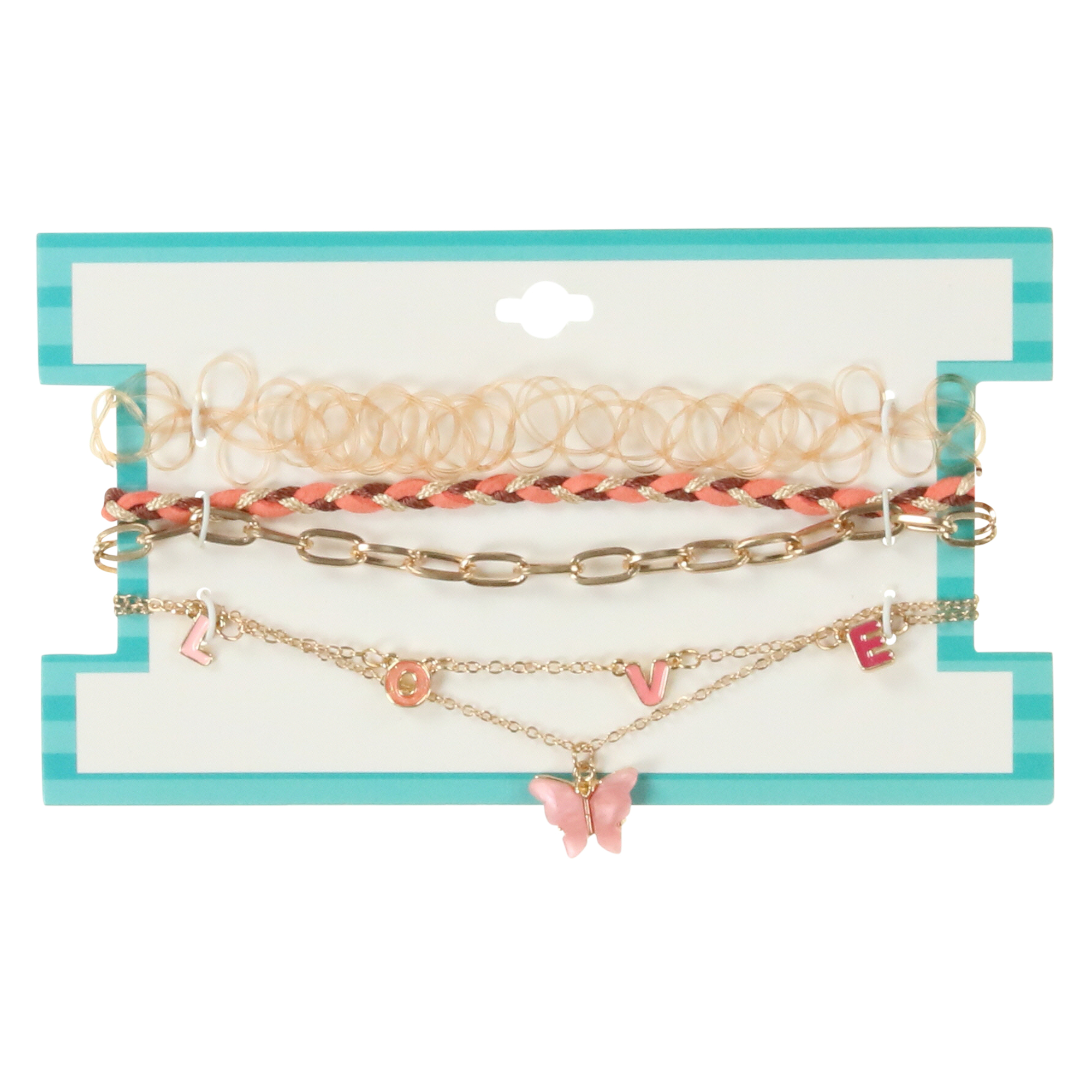 Festival Fun 5-Piece Choker Necklace Set