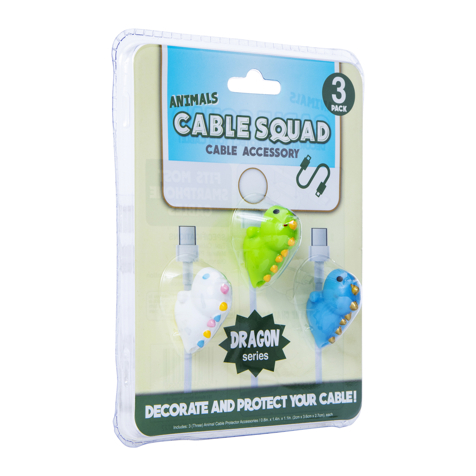 Cable Squad Dragon Cable Accessories 3-Pack