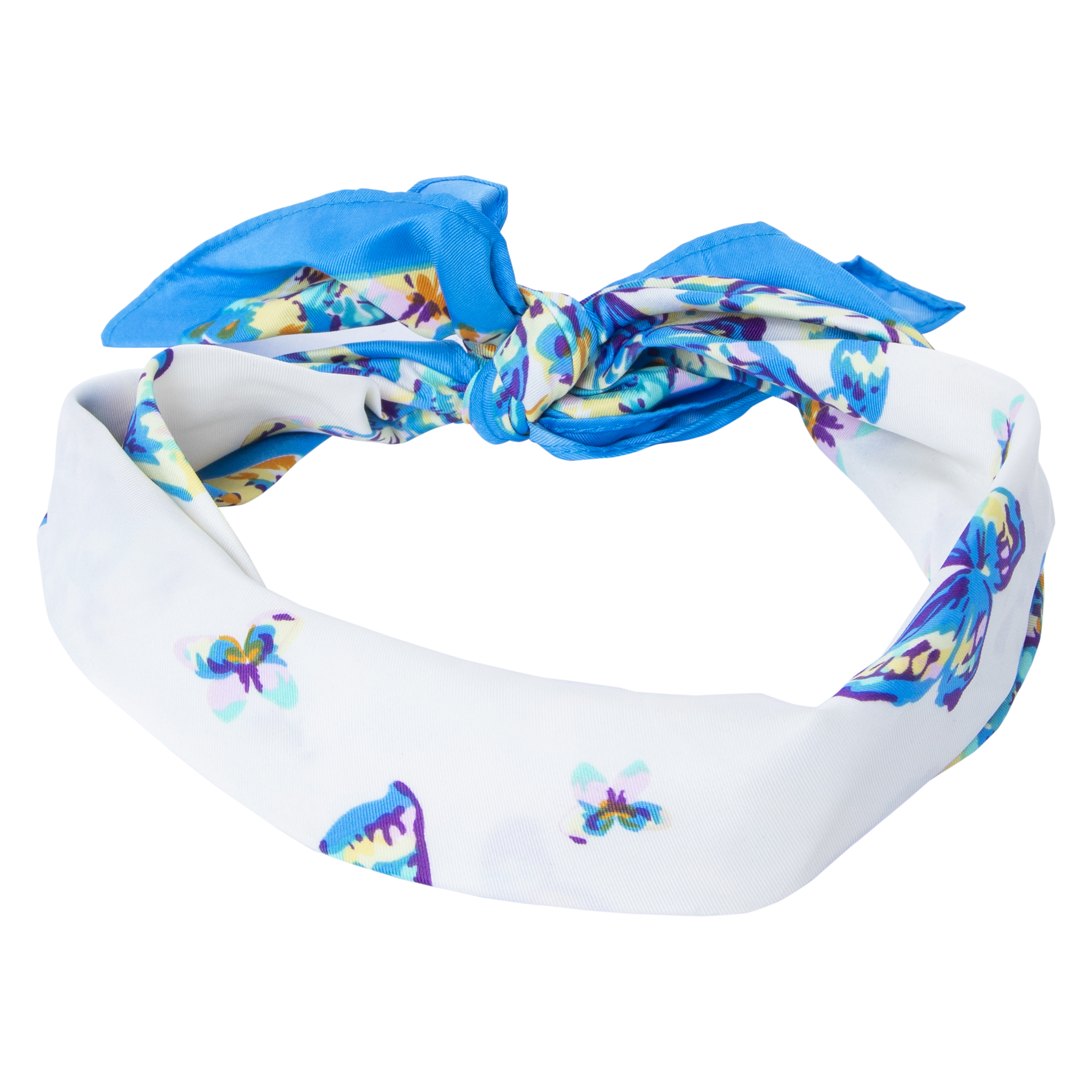 Butterfly Print Multi-Wear Headwrap Bandana