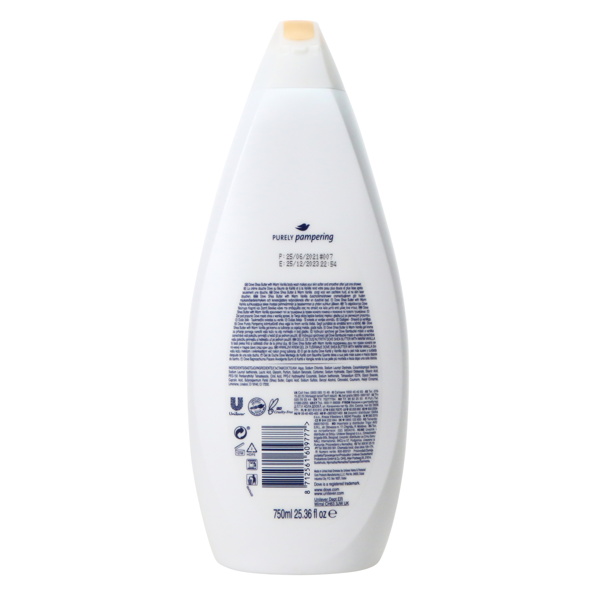 Dove® Purely Pampering Shea Butter & Warm Vanilla Body Wash 25.36oz
