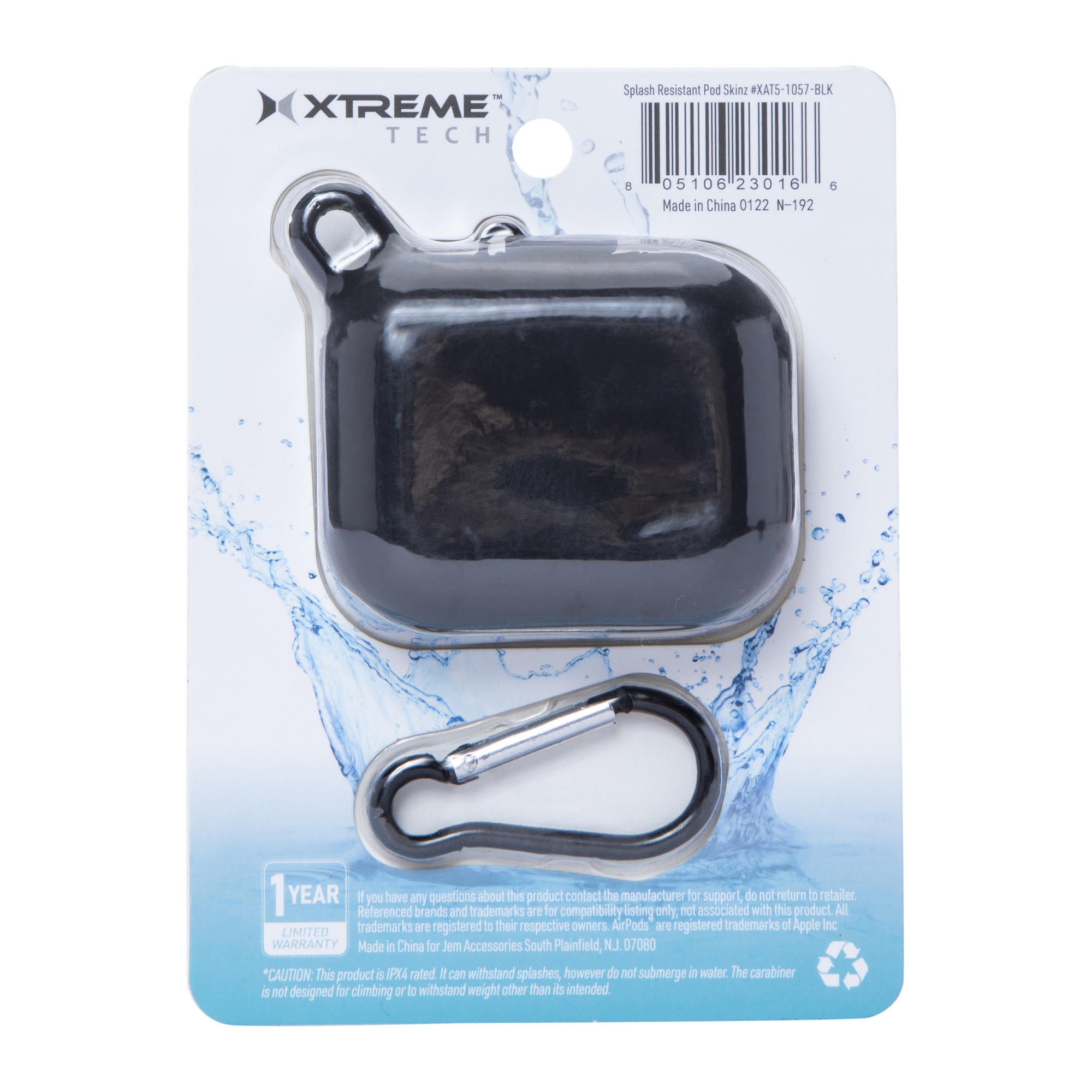 Splash-Resistant Pod Skinz For Apple Airpods Pro®