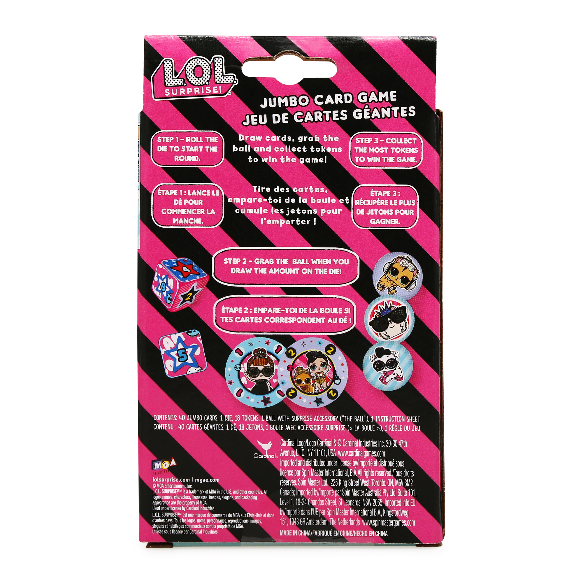 L.O.L. Surprise™ Jumbo Card Game With Surprise Accessory