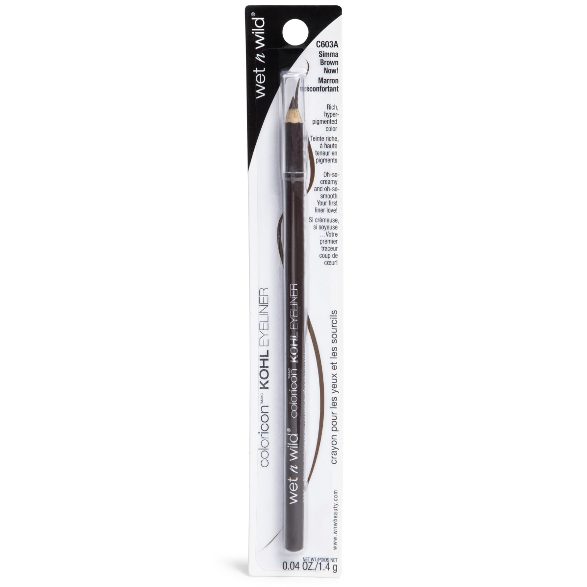 Wet N Wild® Color Icon™ Kohl Eyeliner - C603A Simma Brown Now!
