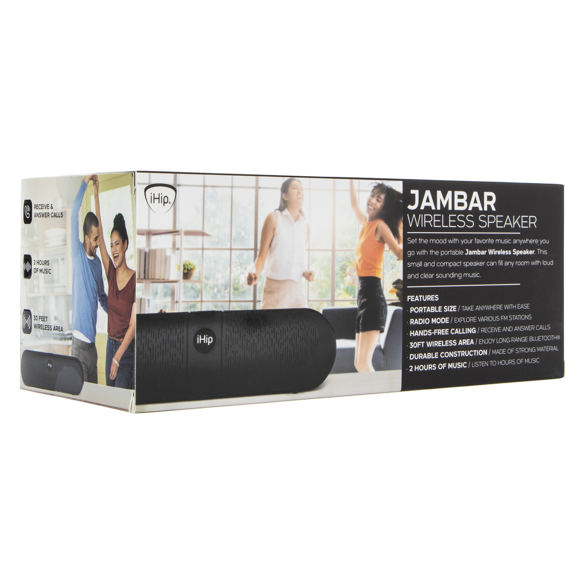 Ihip® Jambar Wireless Speaker