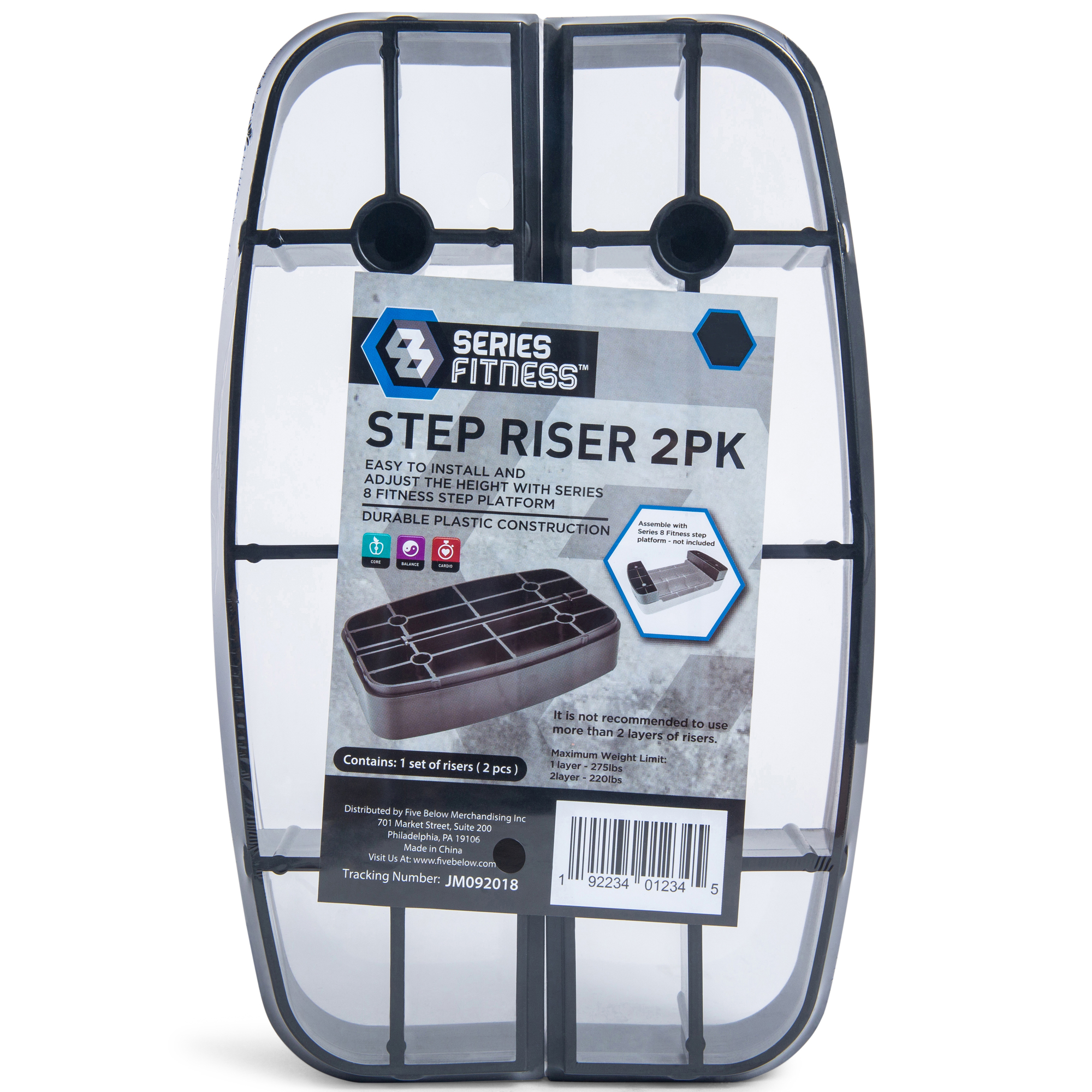 Series-8 Fitness™ Step Riser 2-Pack