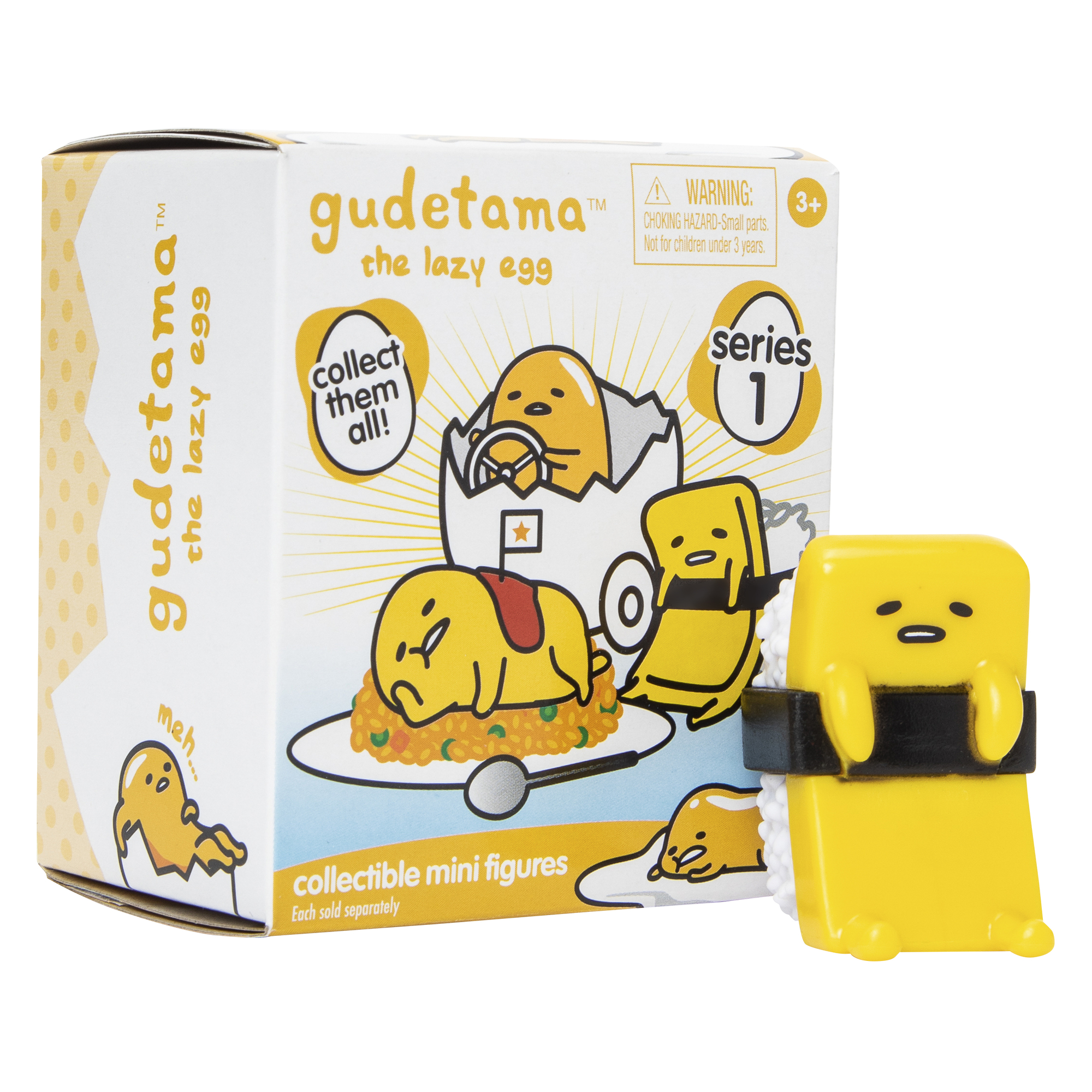 Gudetama™ The Lazy Egg Minifigure Blind Bag