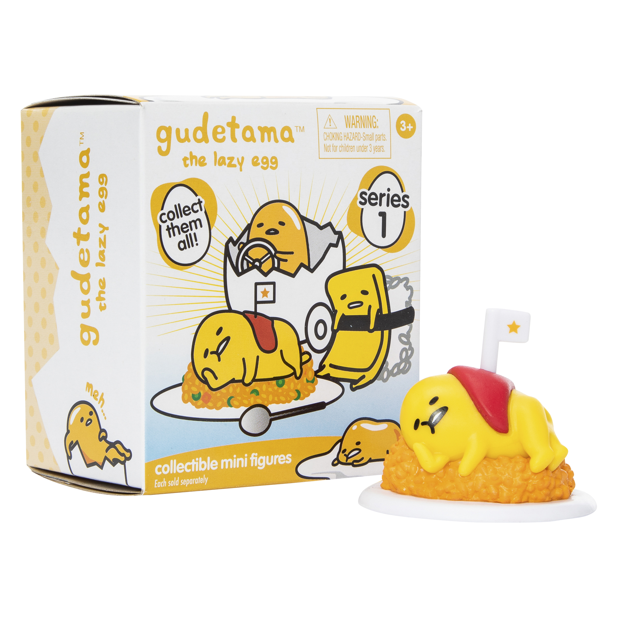 Gudetama™ The Lazy Egg Minifigure Blind Bag