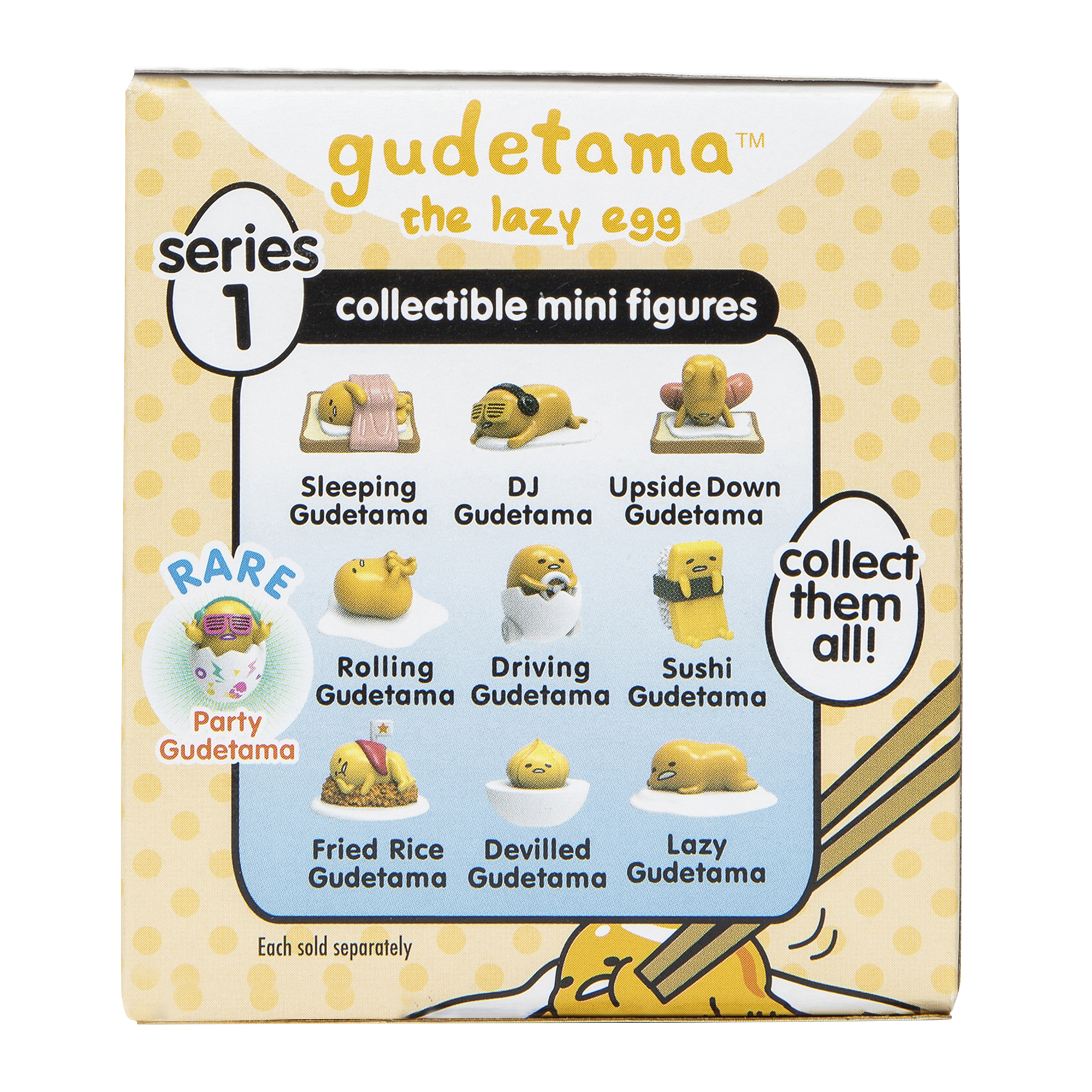 Gudetama™ The Lazy Egg Minifigure Blind Bag