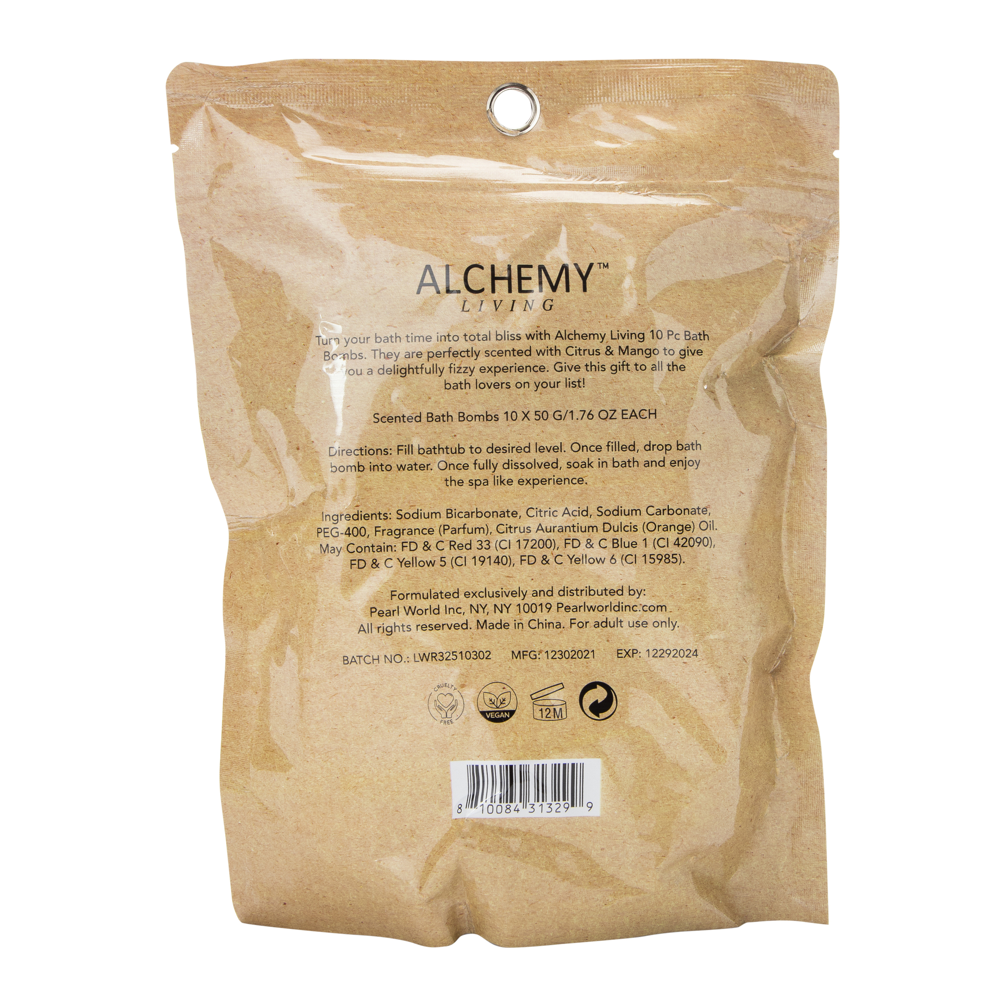 Alchemy Living™ Essential Oil-infused Bath Bombs 10-Count