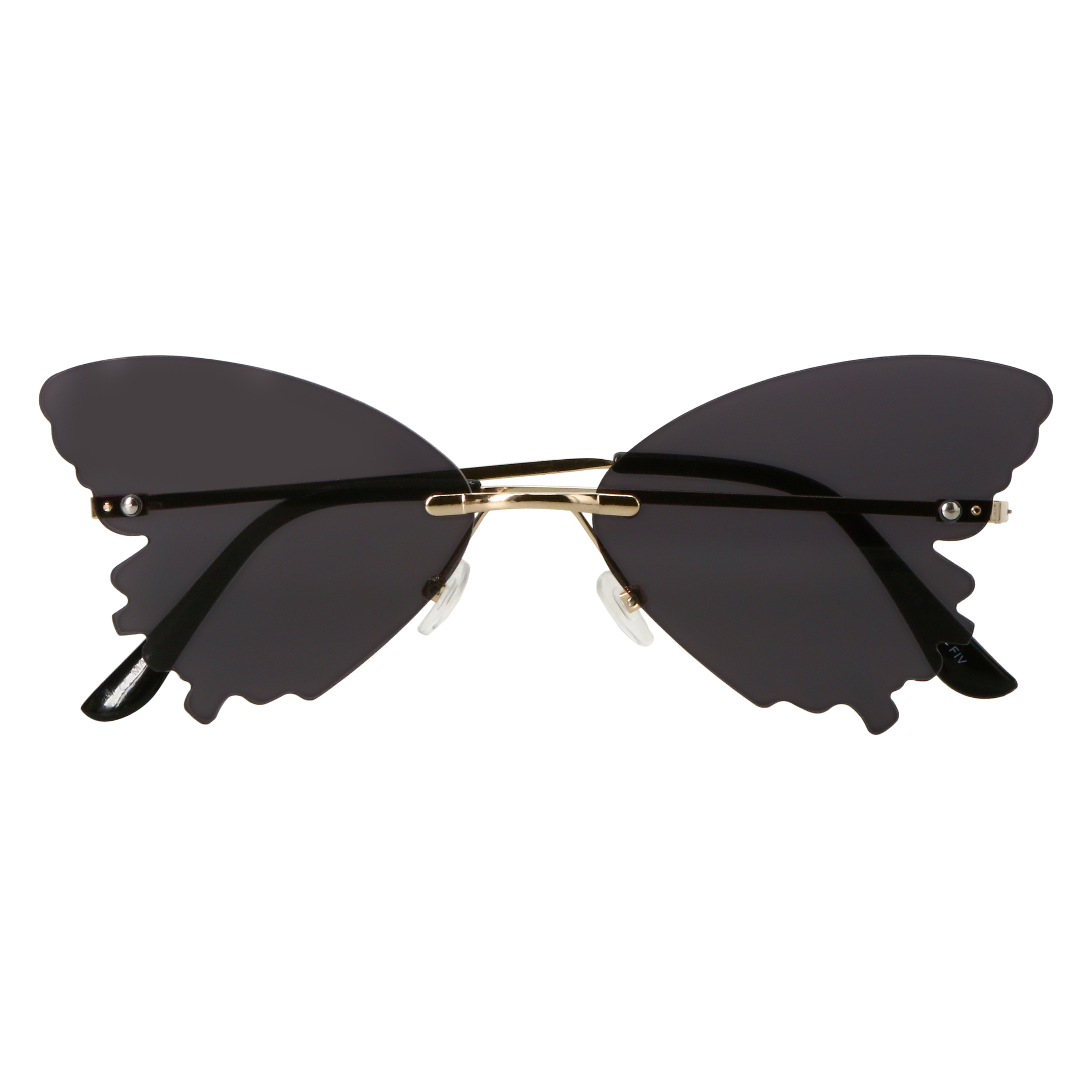 Rimless Butterfly Sunglasses