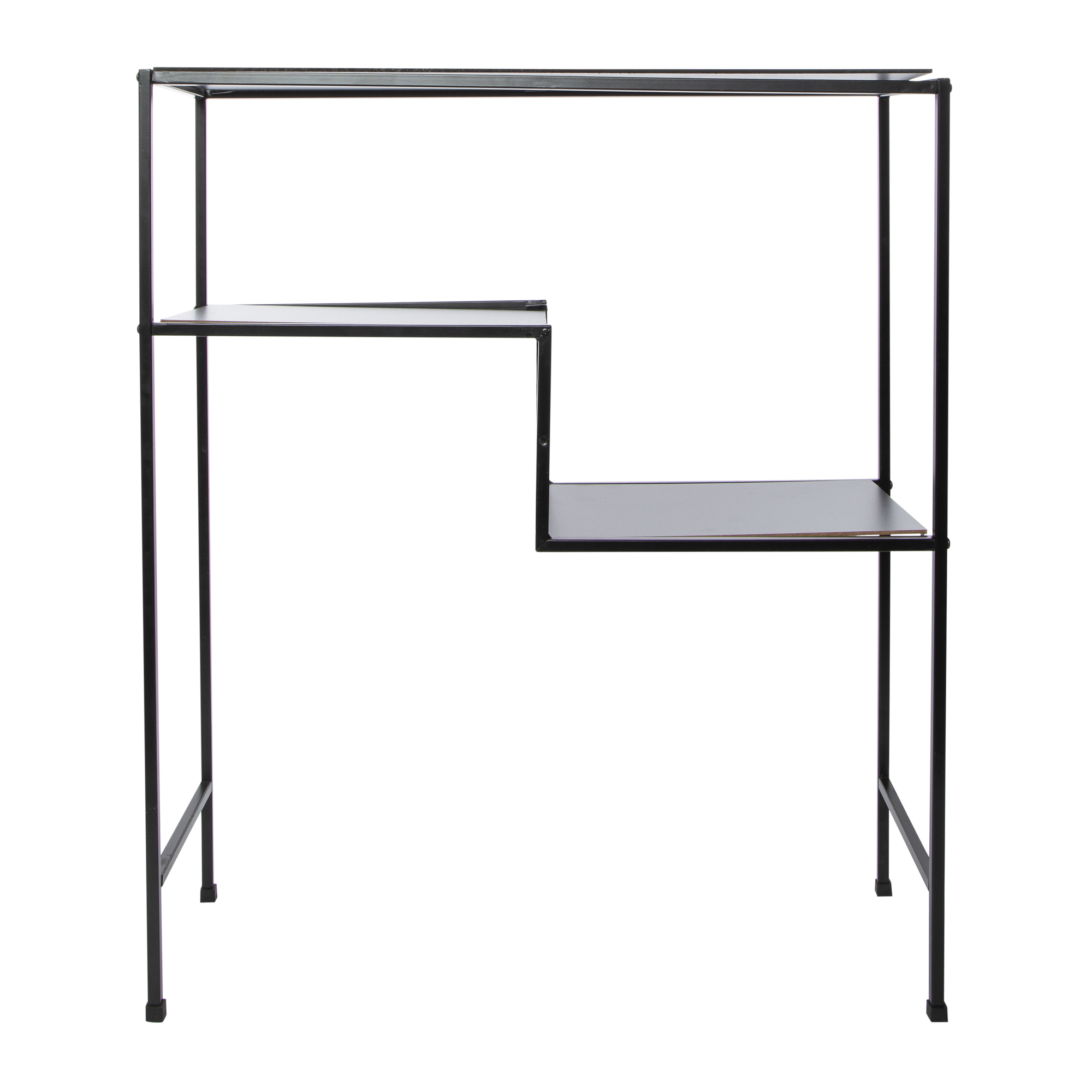 Console Accent Table With Shelves 24in x 29in