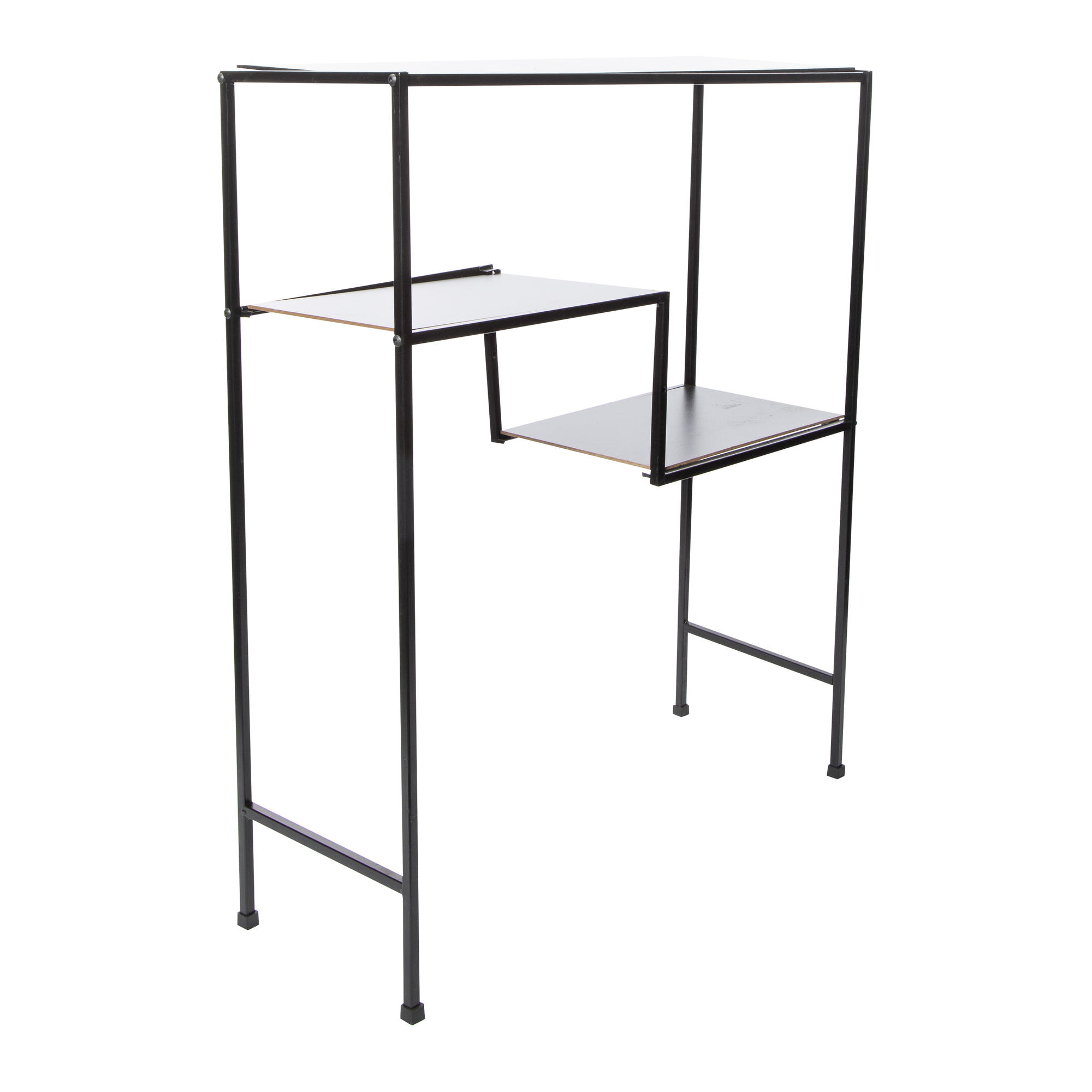Console Accent Table With Shelves 24in x 29in