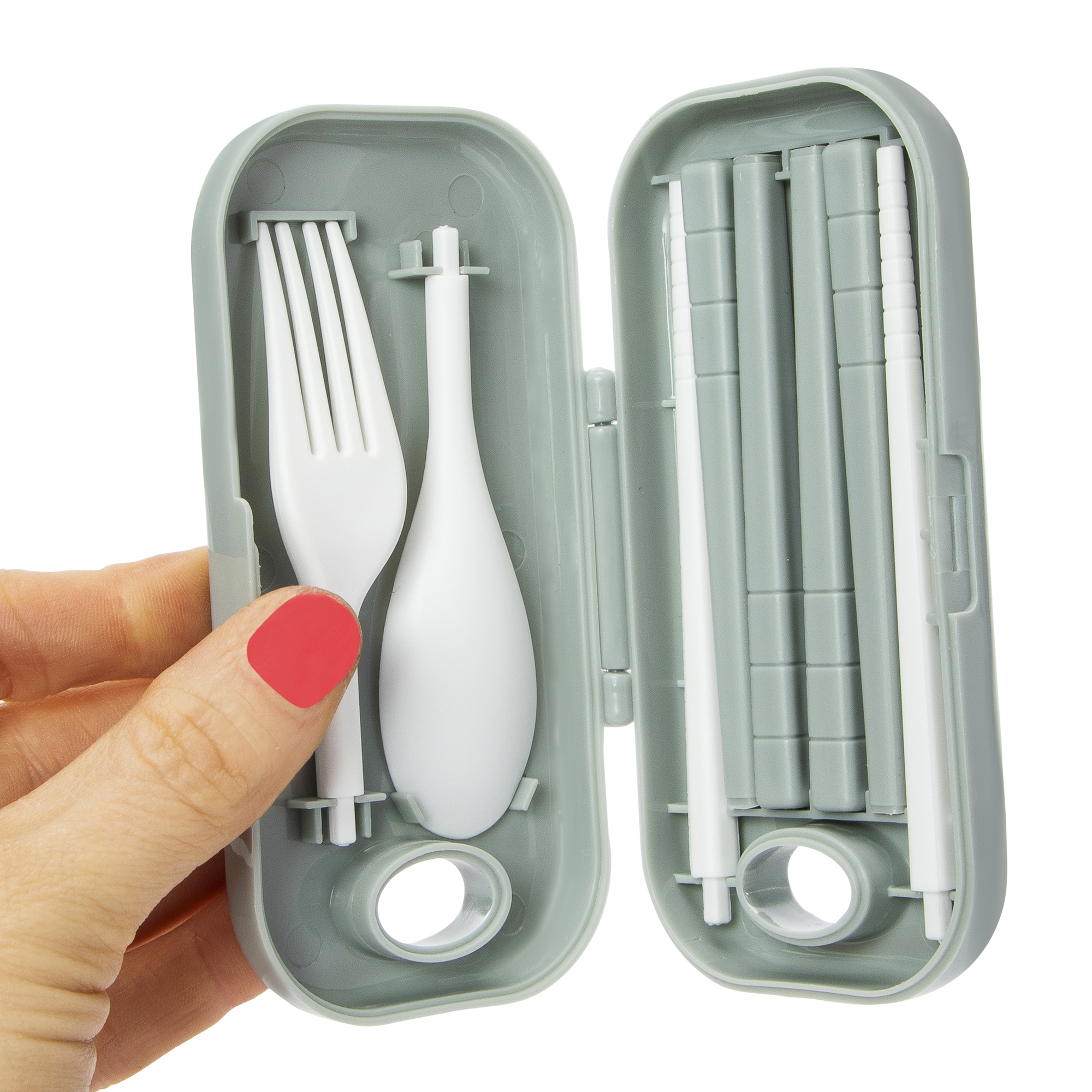Travel Food Utensils Set With Case