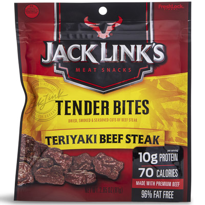 Jack Link's® Tender Bites Teriyaki Beef Steak 2.85oz