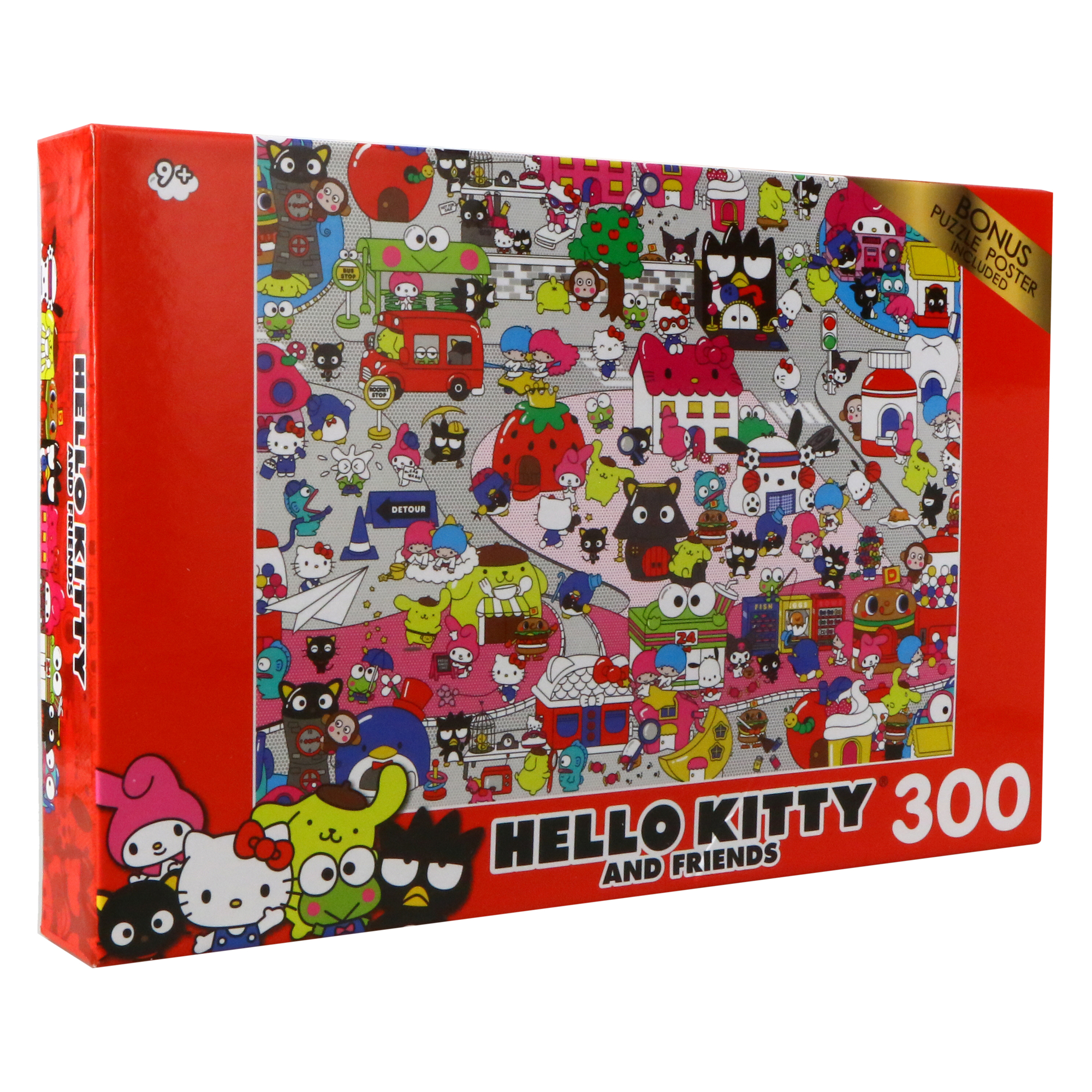 Five Below Hello kitty and friends™ 300-piece jigsaw puzzle at