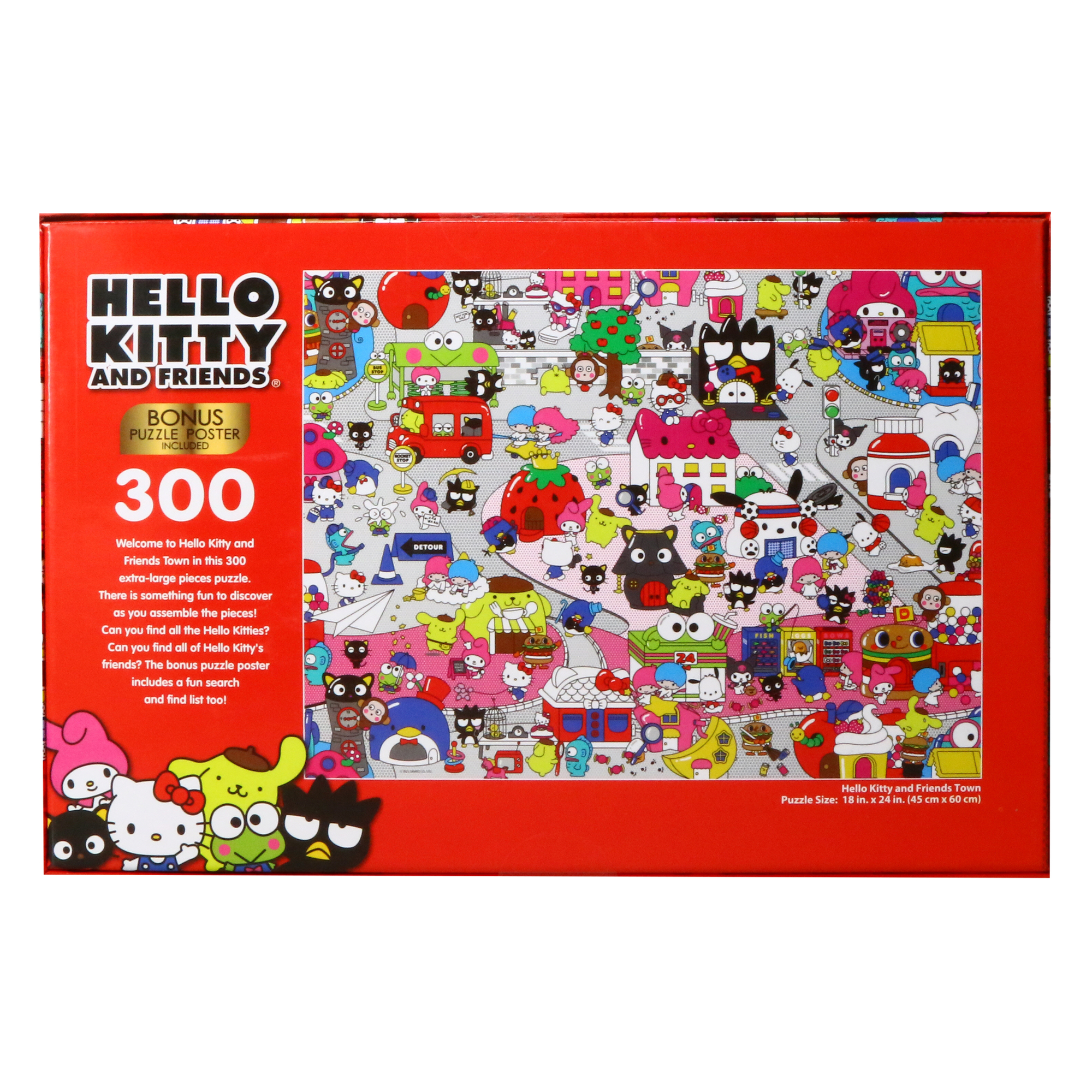 Five Below Hello kitty and friends™ 300-piece jigsaw puzzle at