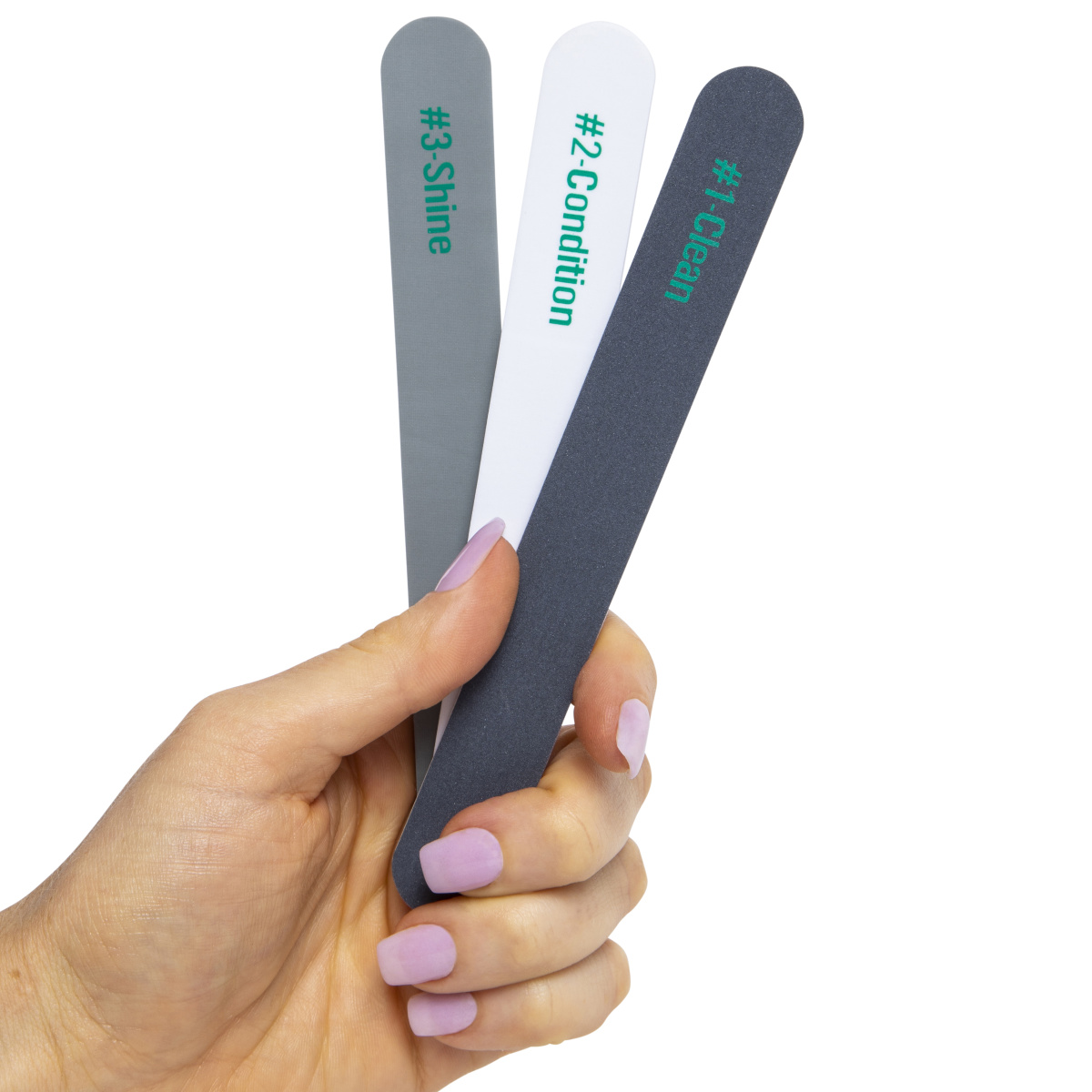 Deluxe Buffing System 3-Piece Nail File Set
