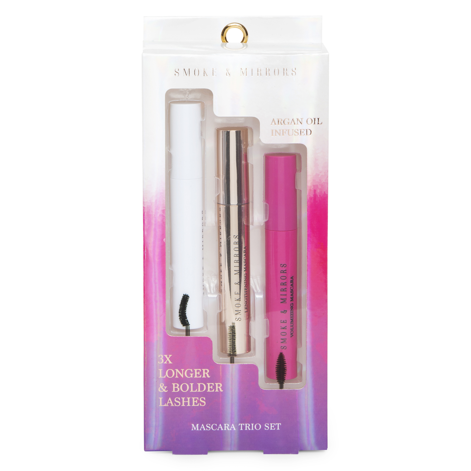 Smoke & Mirrors Argan Oil-infused Mascara Trio