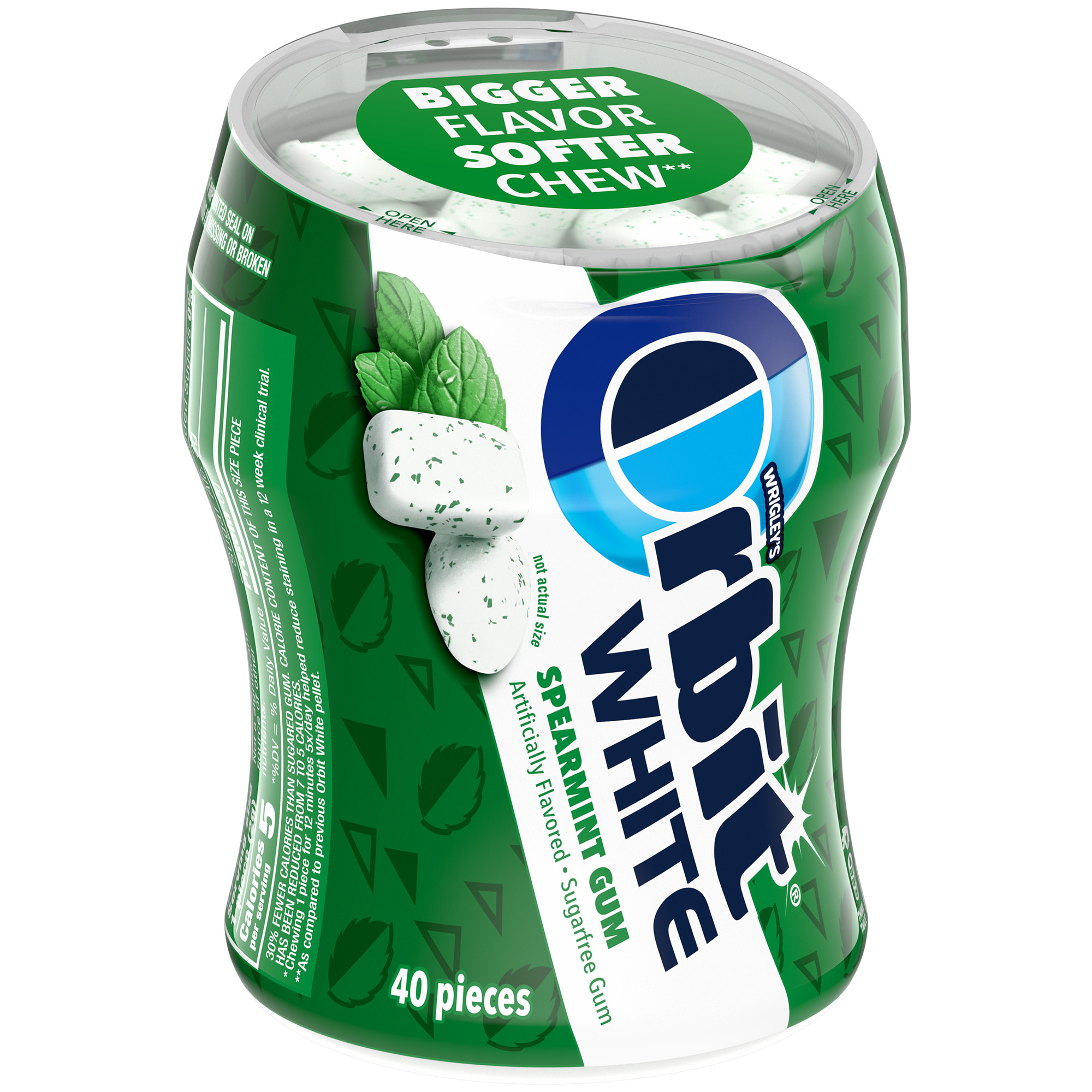 Orbit™ White Spearmint Sugar-Free Gum - 40 Pieces