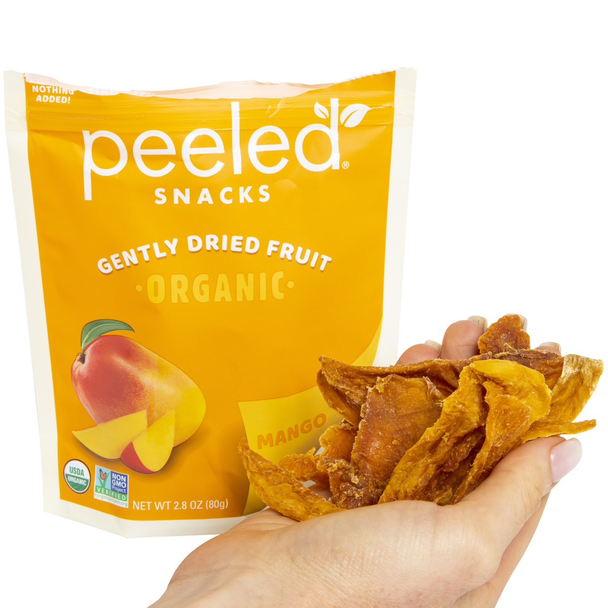 Peeled Snacks® Organic Gently Dried Mango 2.8oz