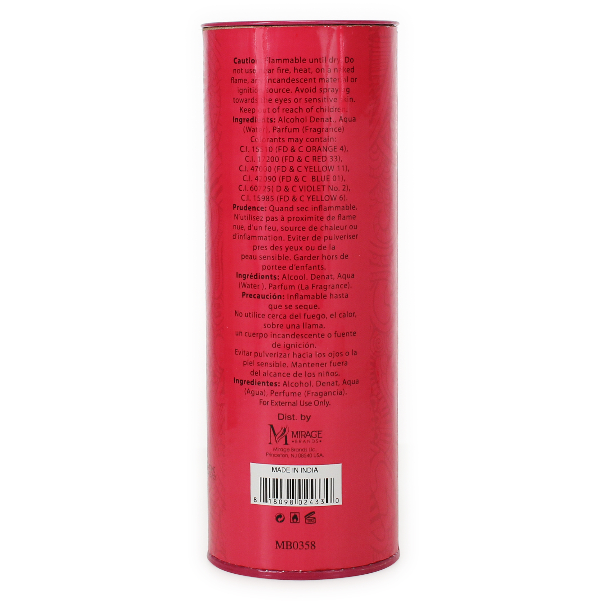 Rock That ink Eau De Parfum 3.4oz