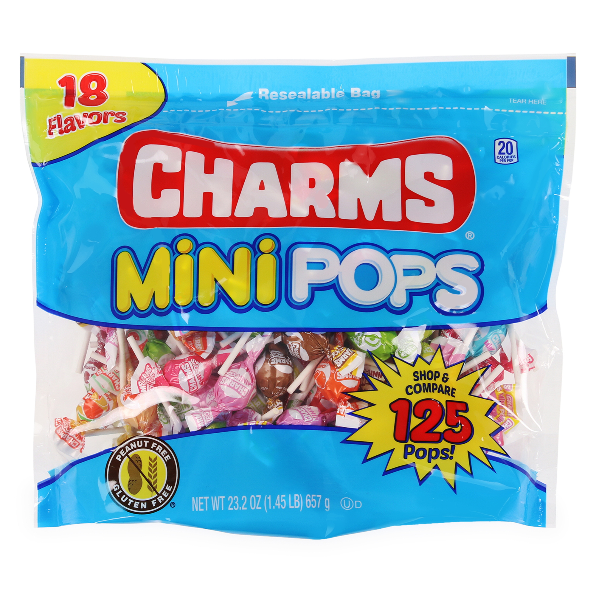 Charms® Mini Pops 125-Count Lollipops