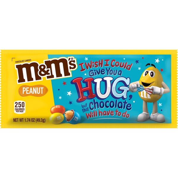 M&M's® Peanut Chocolate Candies 1.74oz