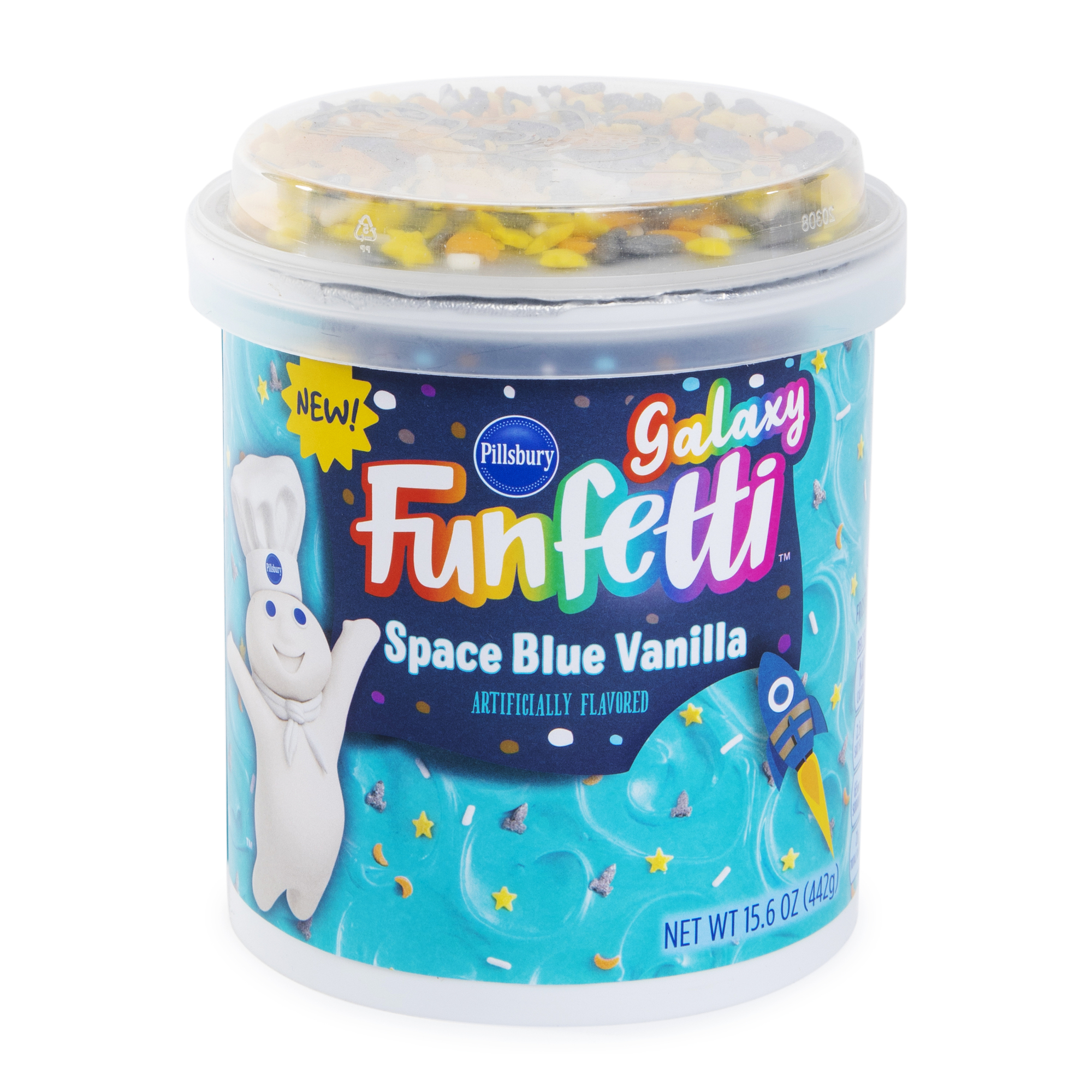 Funfetti® Galaxy Space Blue Vanilla Frosting 15.6oz
