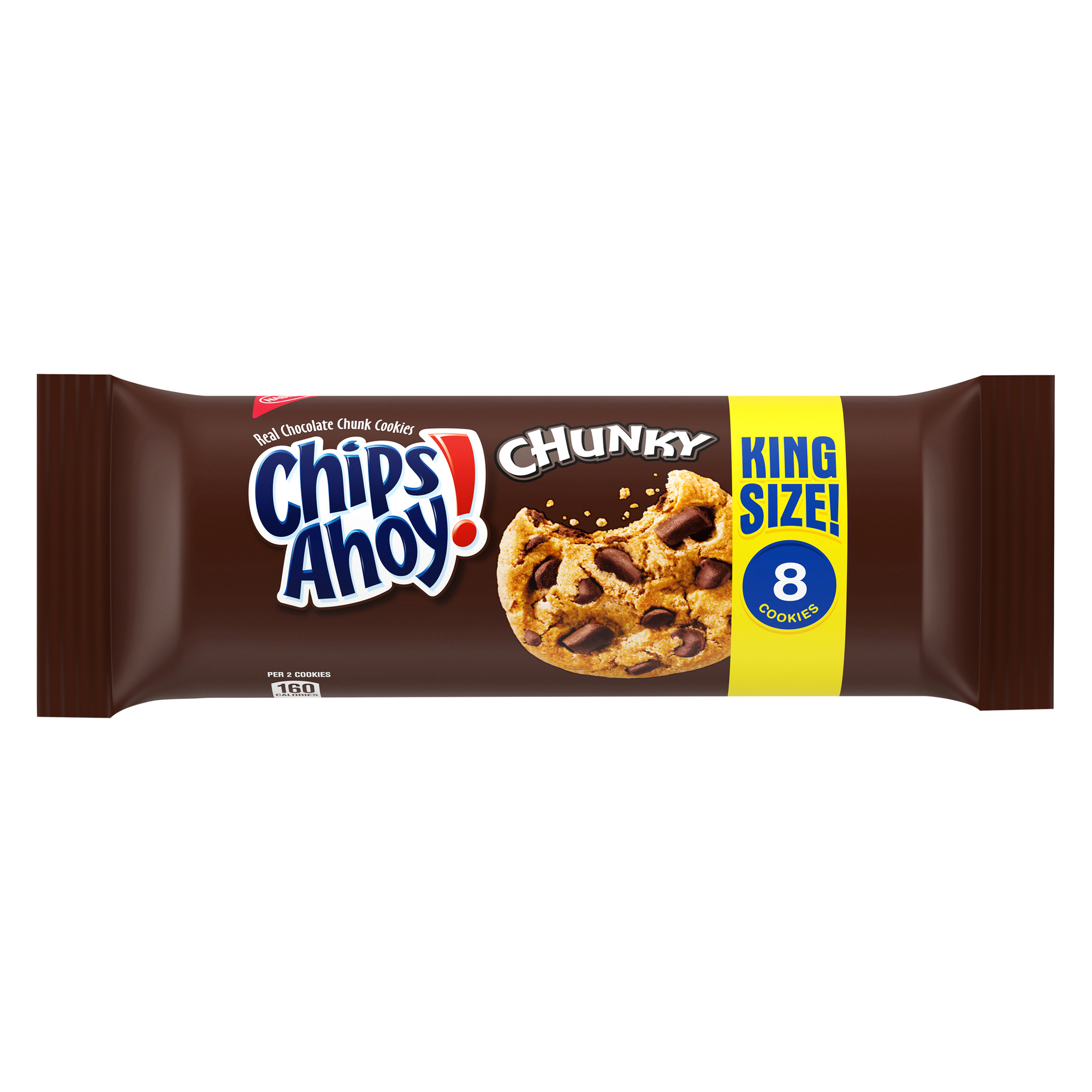 Chips Ahoy!® King Size Chunky Chocolate Chip Cookies 8-Count