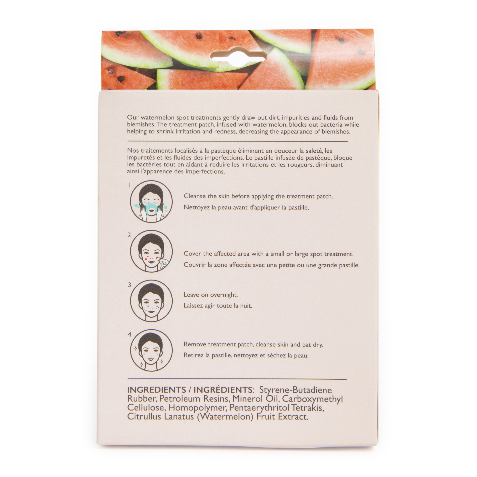 Skip The Spa™ Watermelon Blemish Spot Treatment Stickers, 24-Count