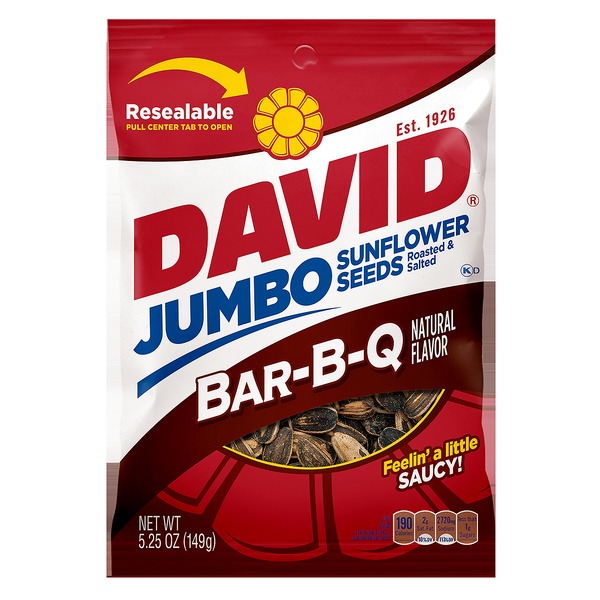 David's® Bar-B-Q Sunflower Seeds 5.25oz